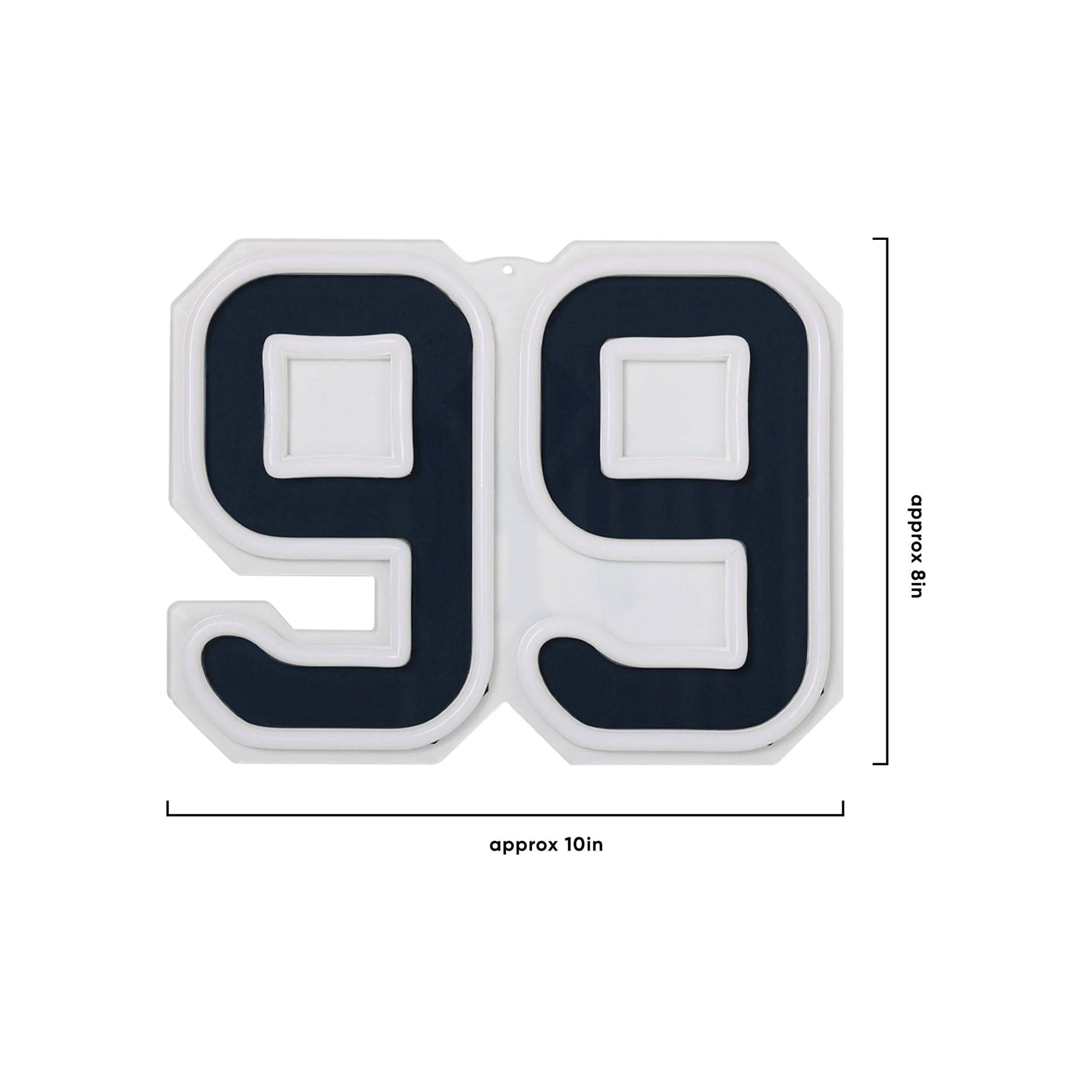 Aaron Judge New York Yankees MLB Neon Light Up Big Logo Player Chain - Image 5