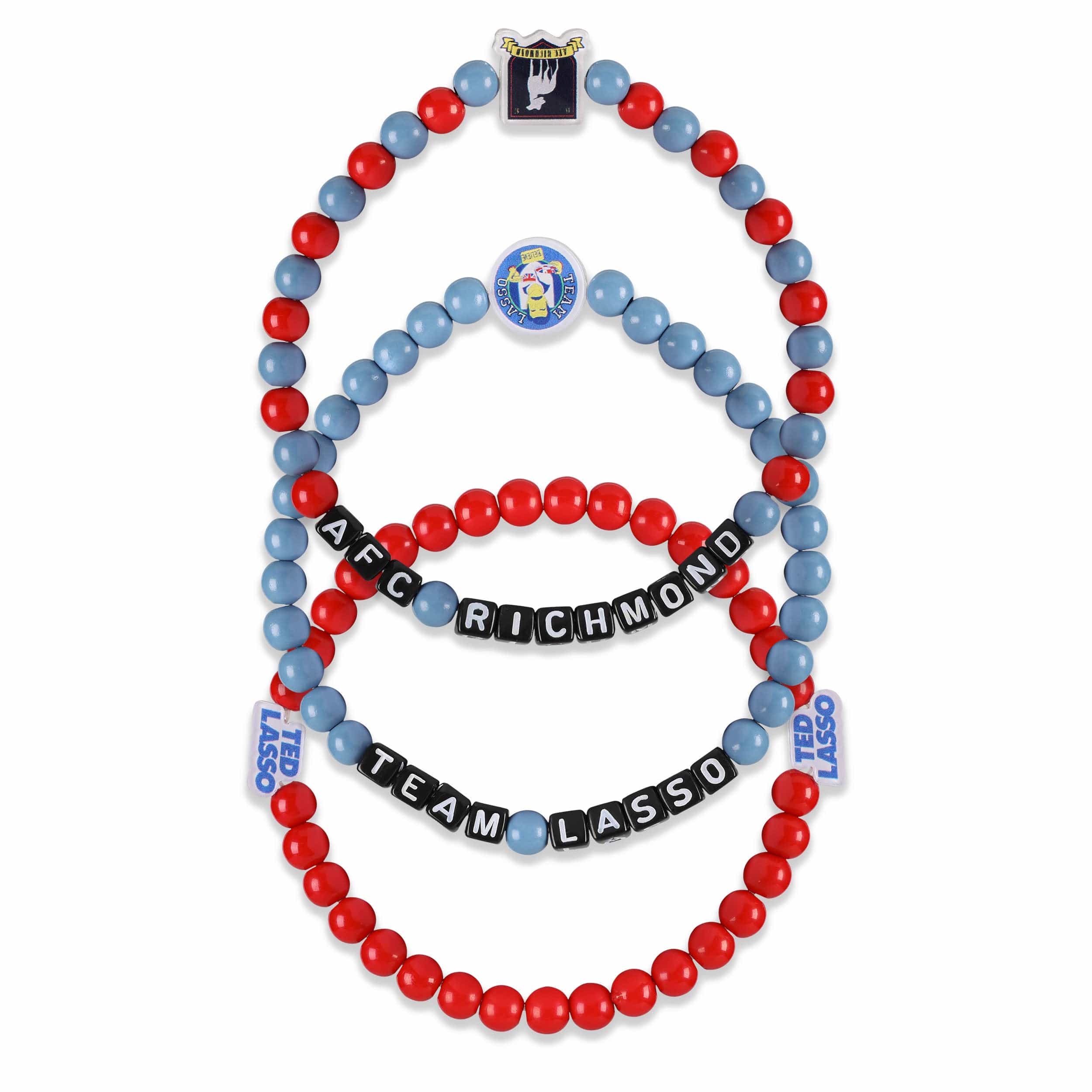 AFC Richmond Ted Lasso 3 Pack Beaded Friendship Bracelet