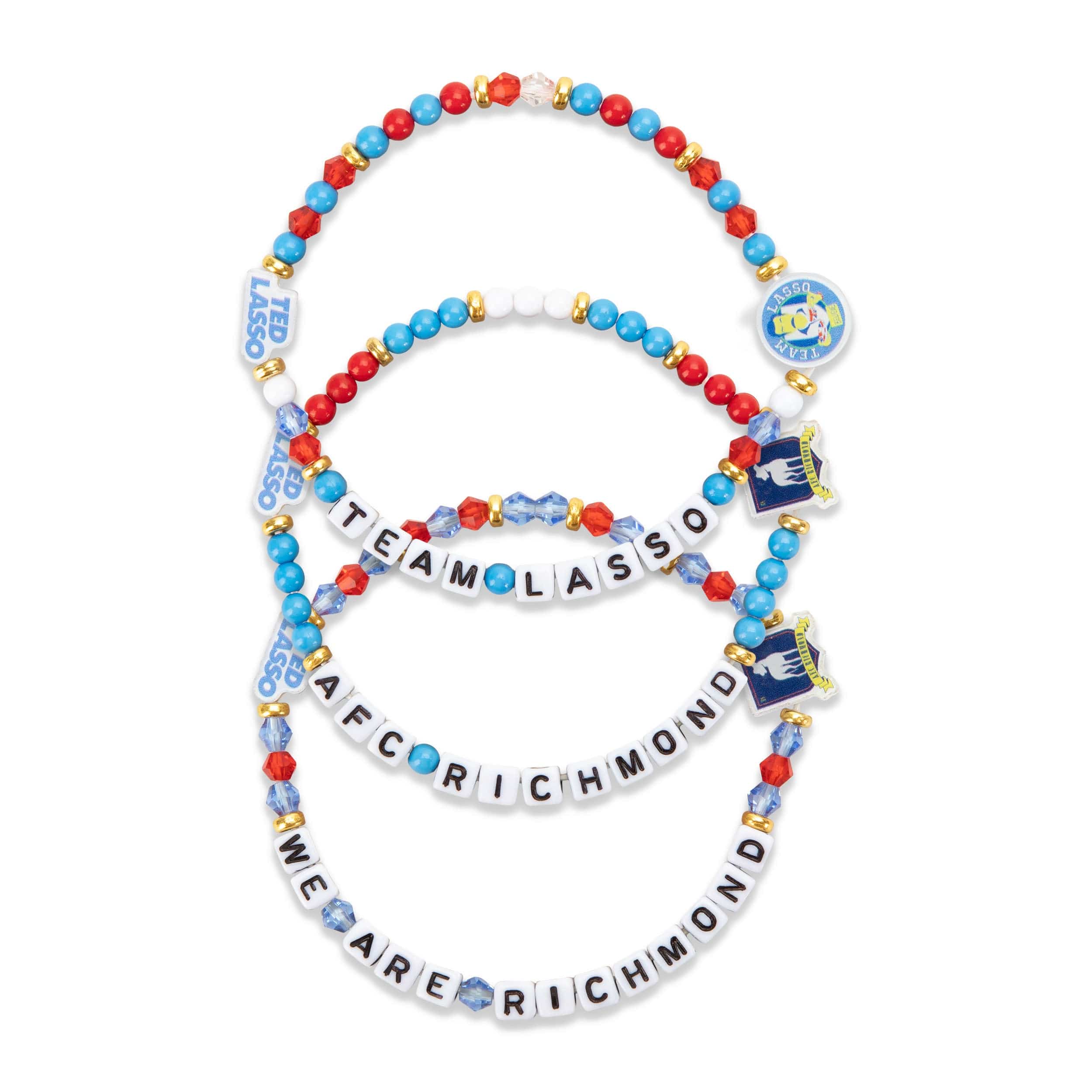 AFC Richmond Ted Lasso 3 Pack Friendship Bracelet