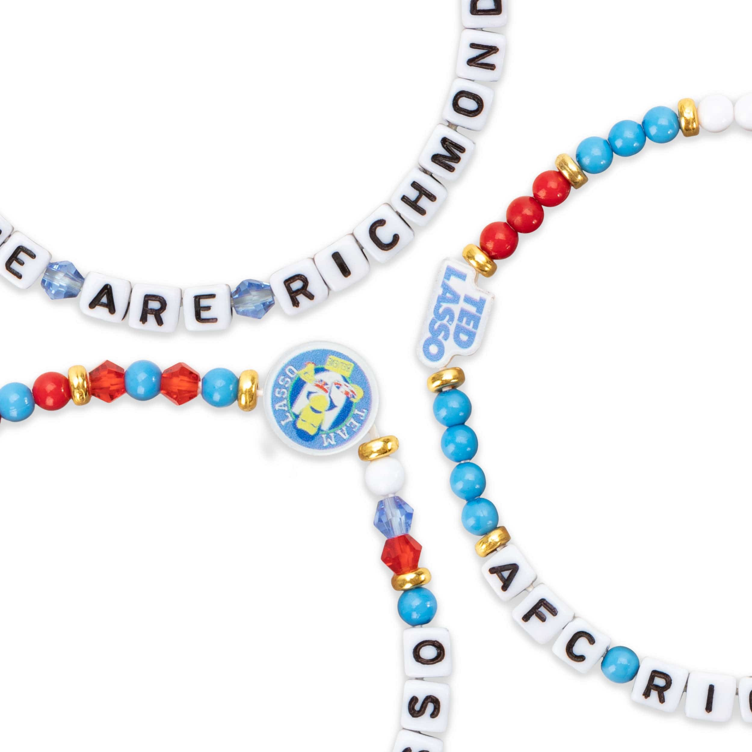 AFC Richmond Ted Lasso 3 Pack Friendship Bracelet - Image 2