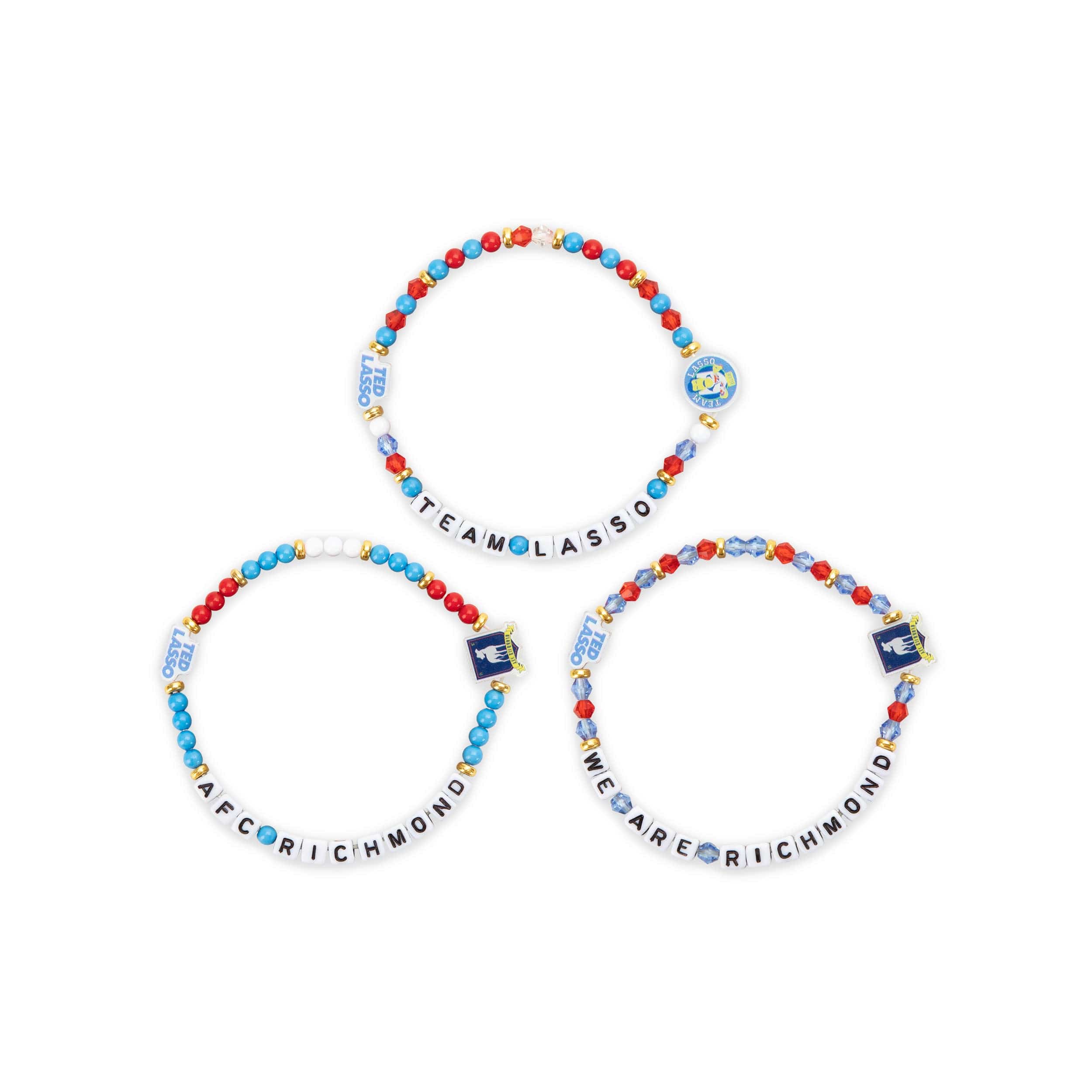 AFC Richmond Ted Lasso 3 Pack Friendship Bracelet - Image 3