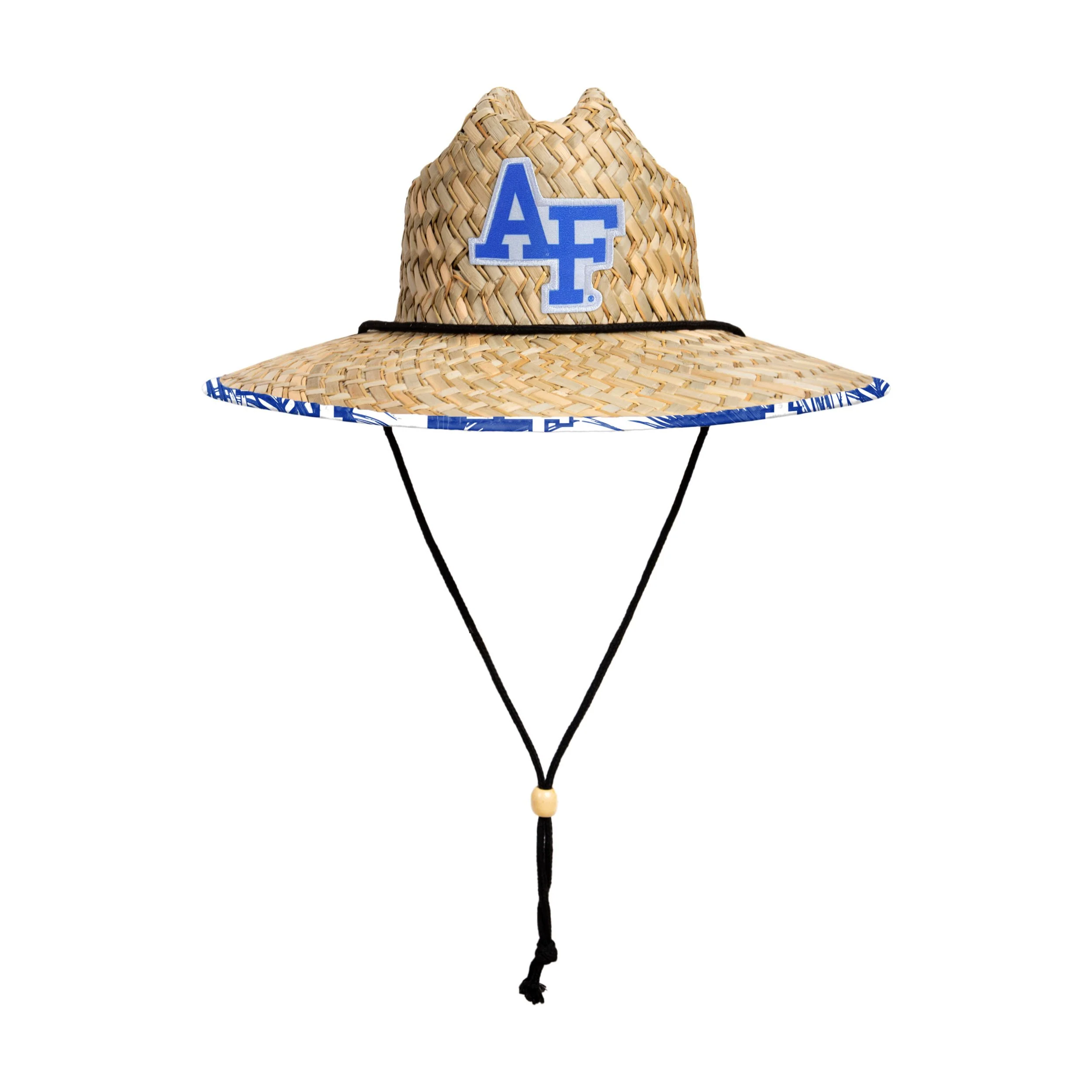 Air Force Falcons NCAA Floral Straw Hat - Image 3