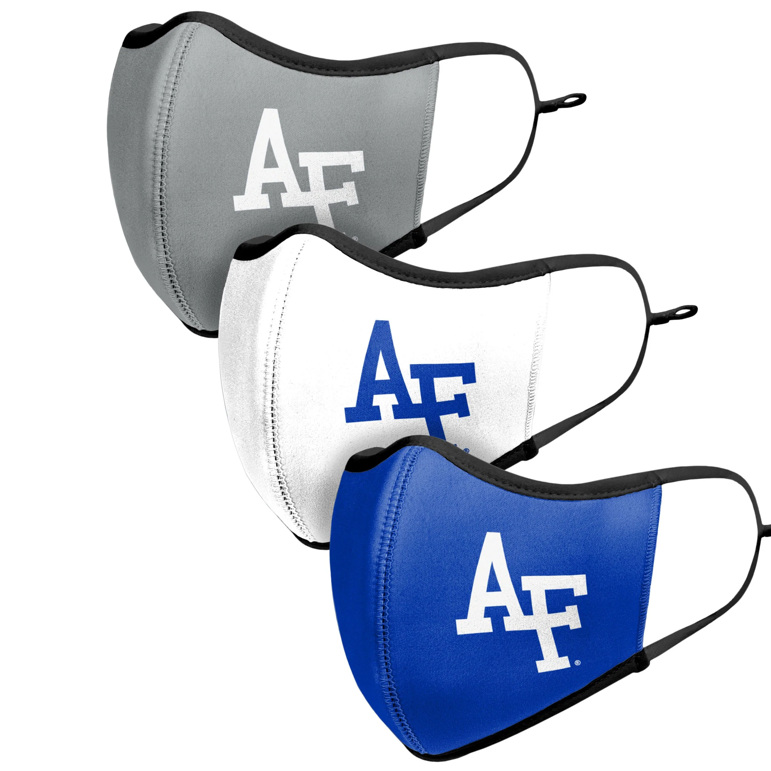 Air Force Falcons NCAA Sport 3 Pack Face Cover - Image 4