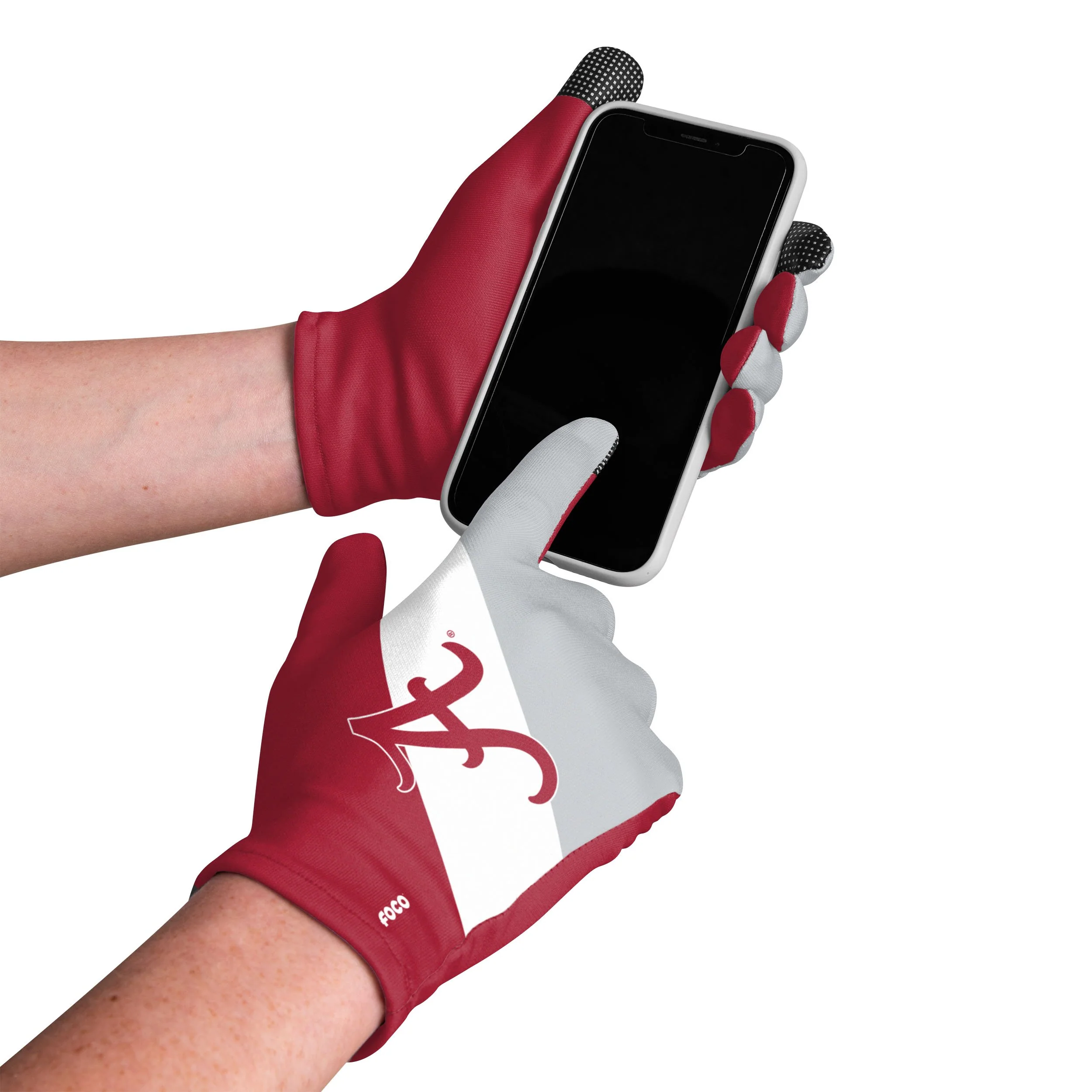 Alabama Crimson Tide NCAA 2 Pack Reusable Stretch Gloves - Image 2