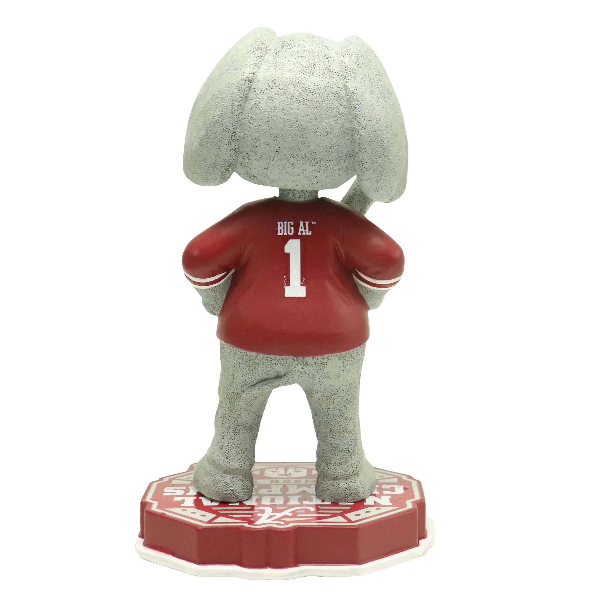 Alabama Crimson Tide NCAA 2020 Football National Champions Big Al Mascot Bobblehead - Image 2