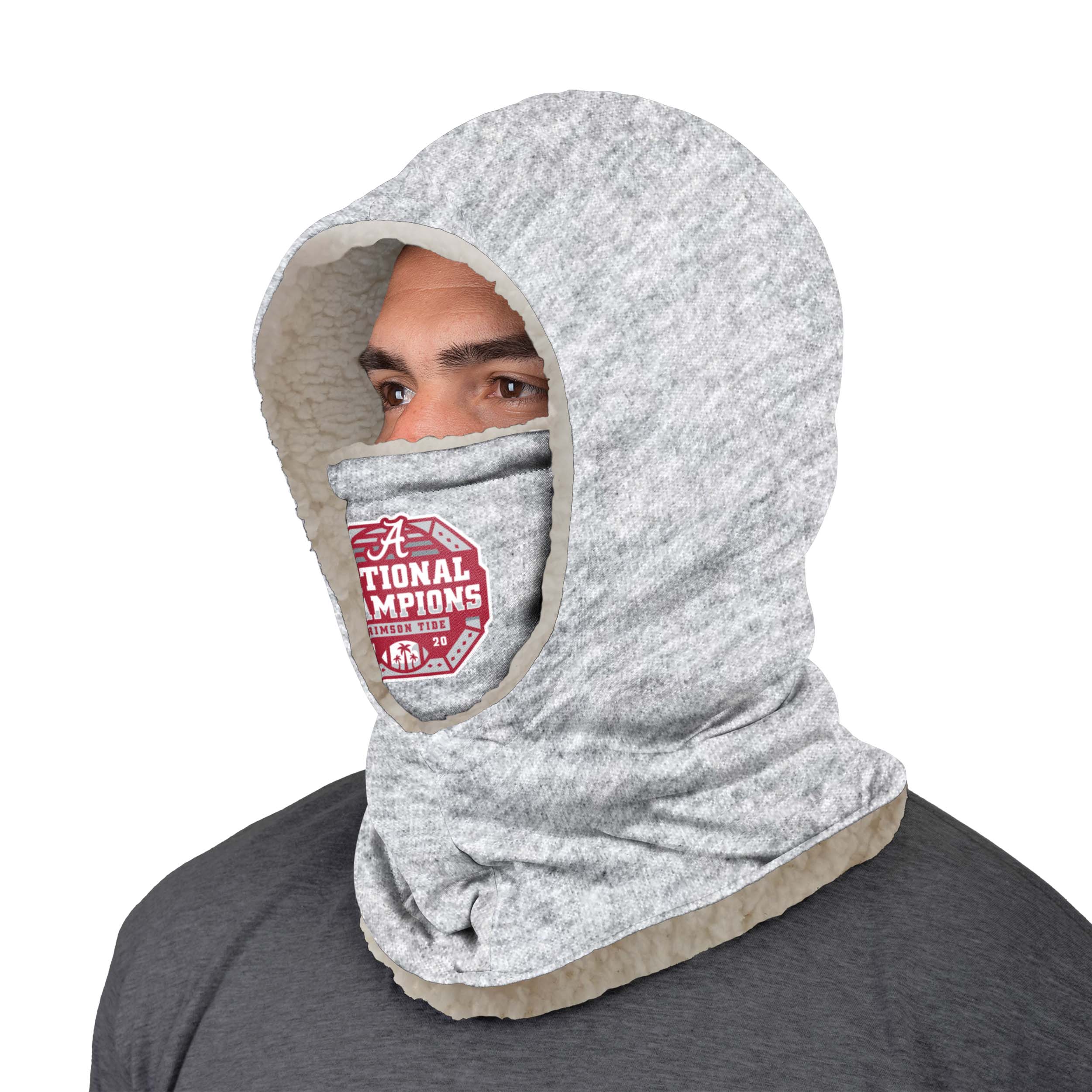 Alabama Crimson Tide NCAA 2020 Football National Champions Hooded Gaiter - Image 2