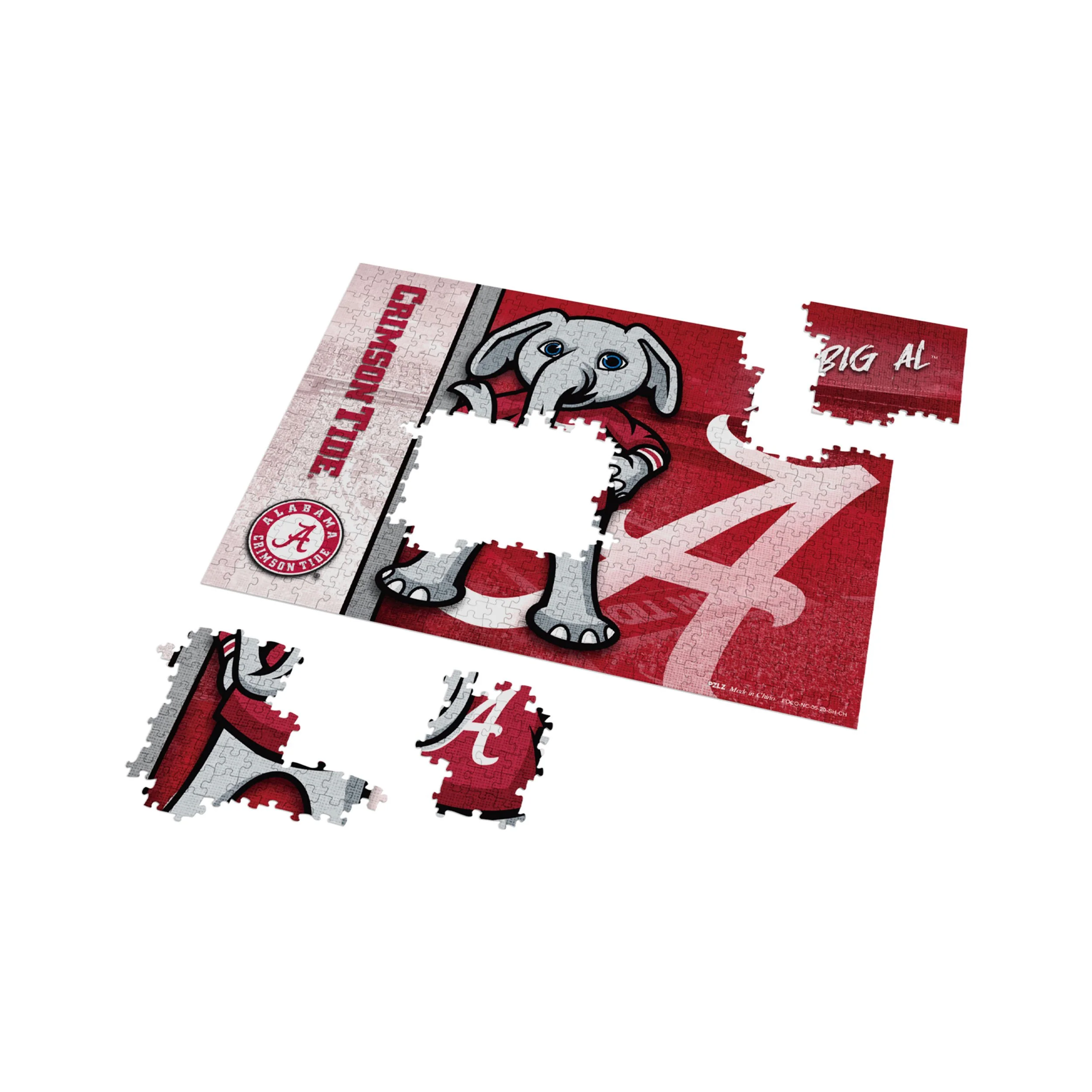 Alabama Crimson Tide NCAA 500 Piece Jigsaw Puzzle PZLZ Mascot - Big Al - Image 3