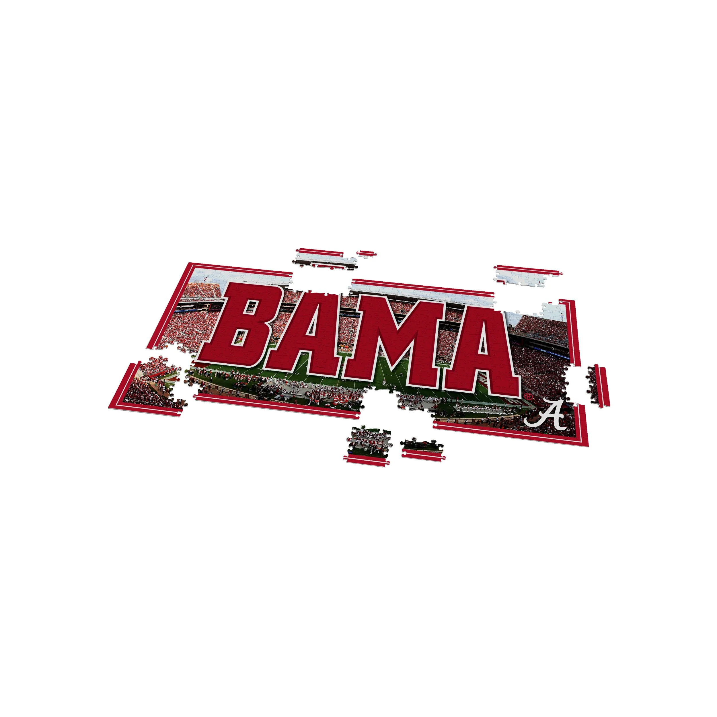 Alabama Crimson Tide NCAA 500 Piece Stadiumscape Jigsaw Puzzle PZLZ - Bryant-Denny Stadium - Image 3