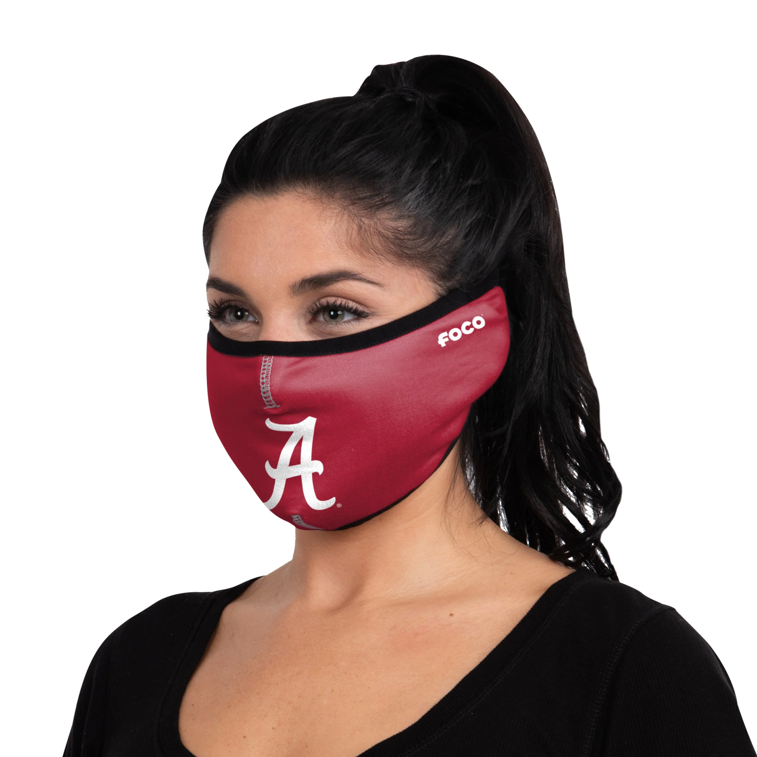 Alabama Crimson Tide NCAA Big Logo Earband Face Cover - Image 2