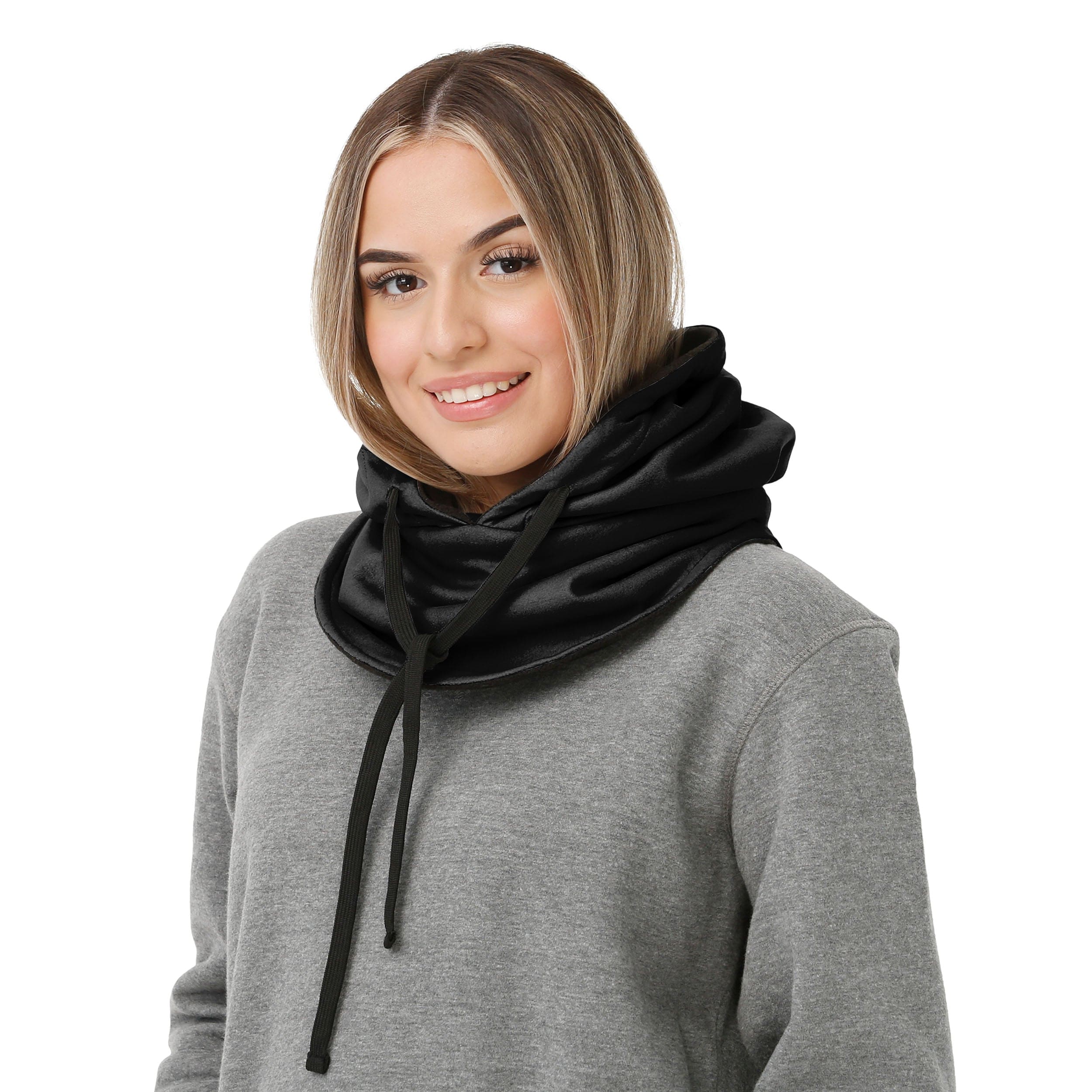 Alabama Crimson Tide NCAA Black Drawstring Hooded Gaiter - Image 4