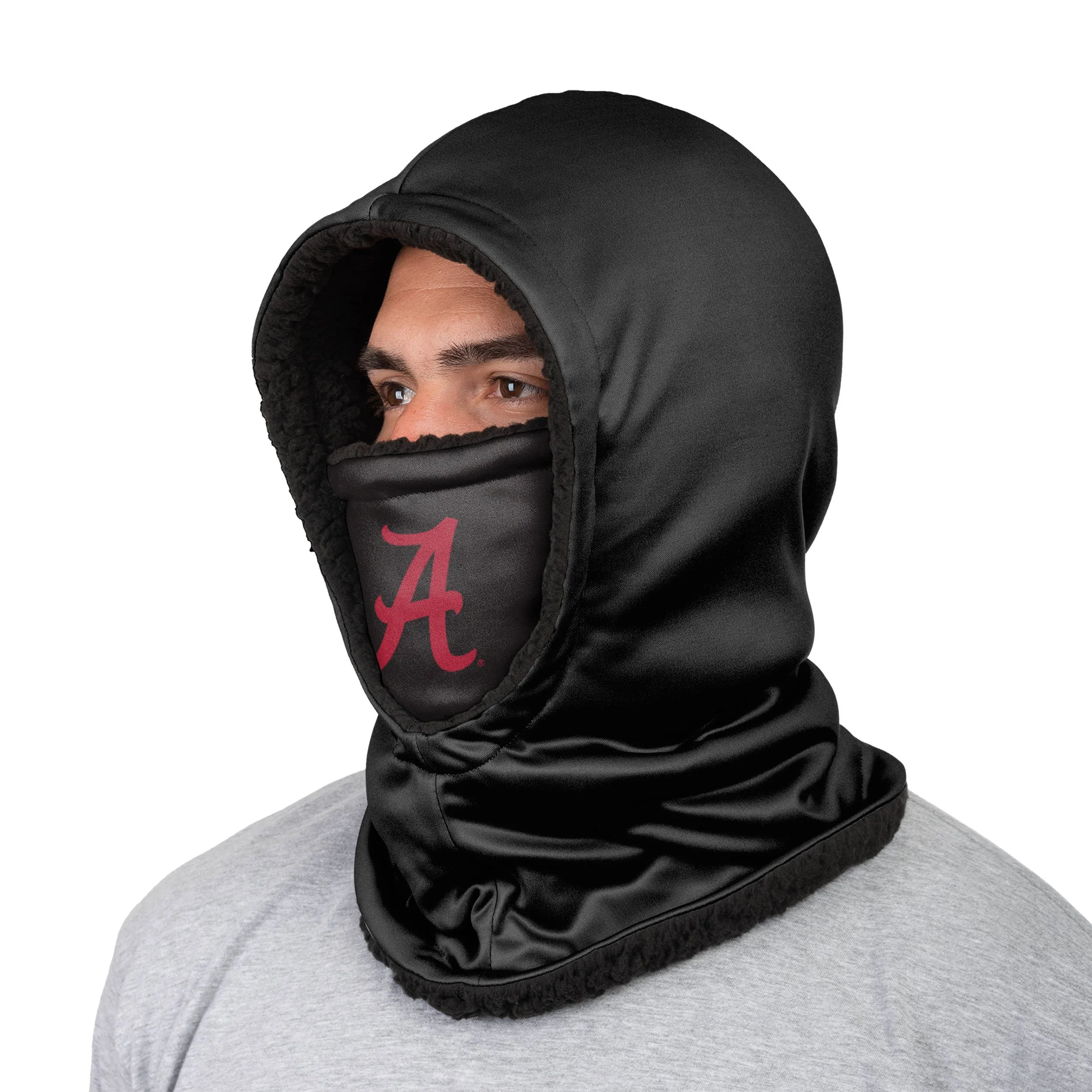 Alabama Crimson Tide NCAA Black Hooded Gaiter - Image 2