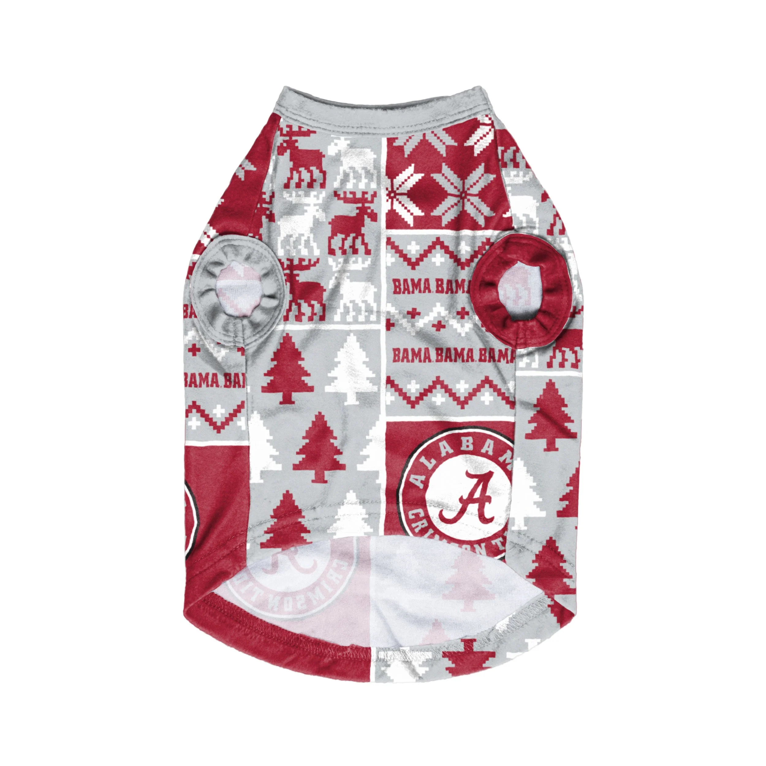 Alabama Crimson Tide NCAA Busy Block Dog Sweater - Image 3
