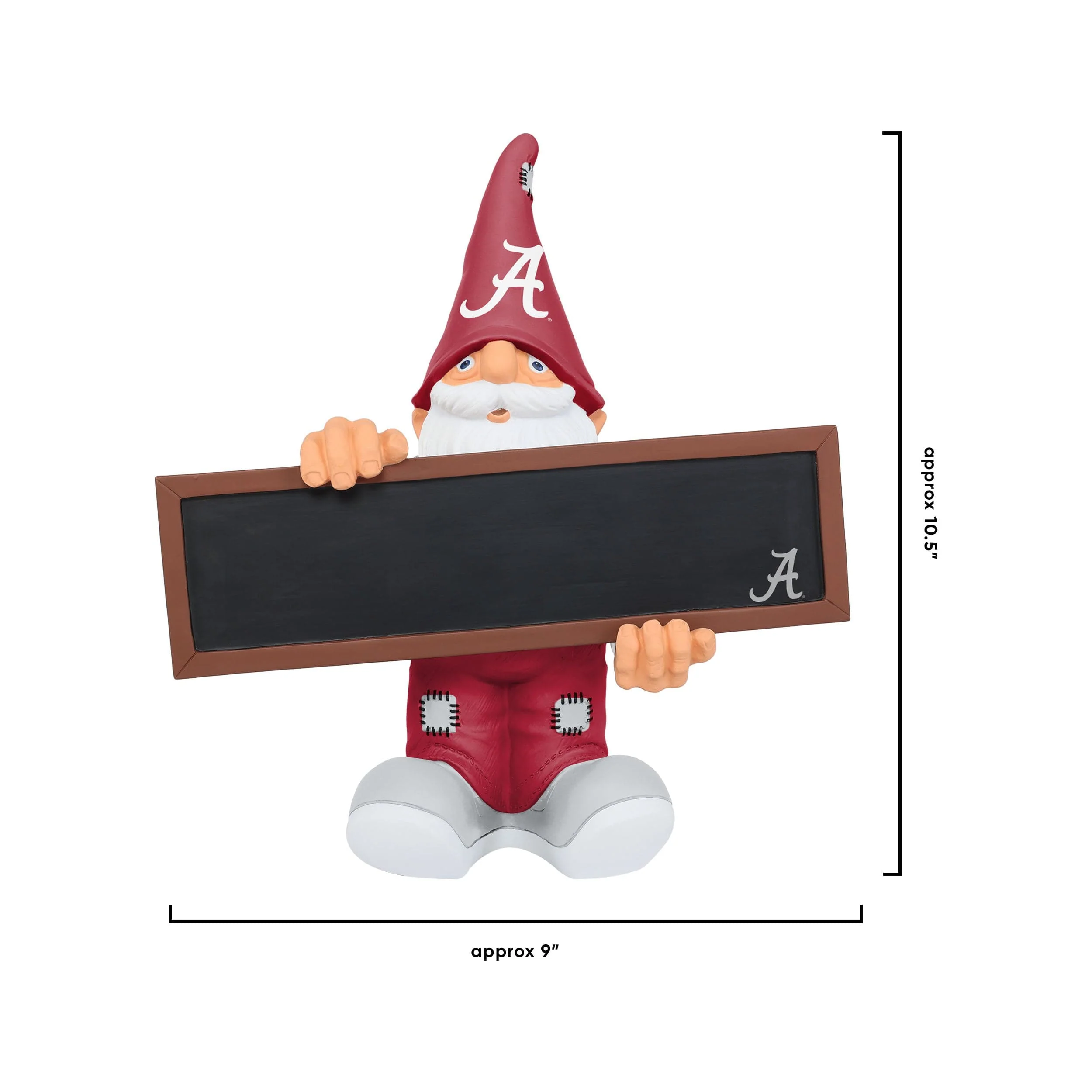 Alabama Crimson Tide NCAA Chalkboard Sign Gnome - Image 4