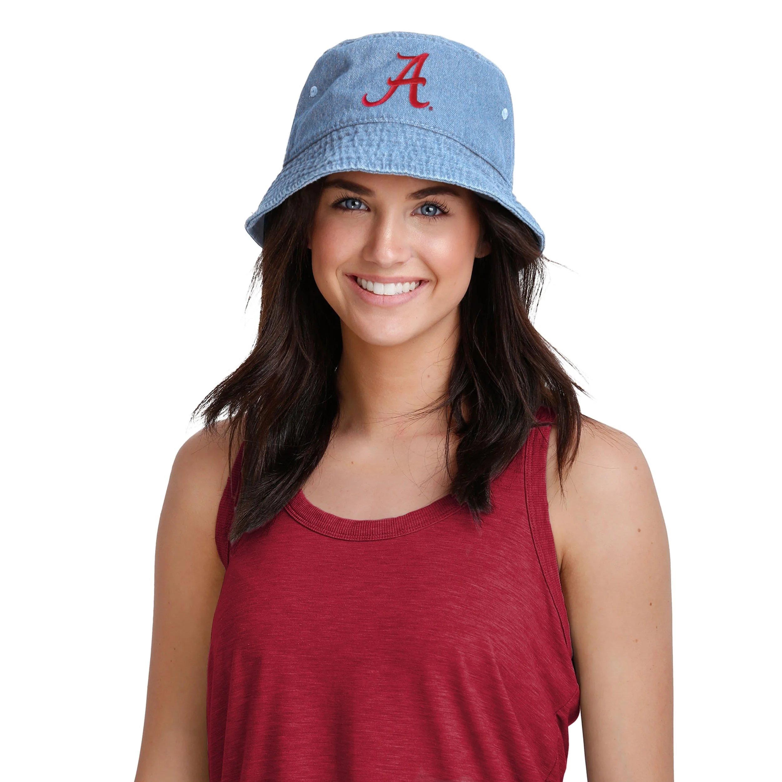 Alabama Crimson Tide NCAA Denim Bucket Hat - Image 2