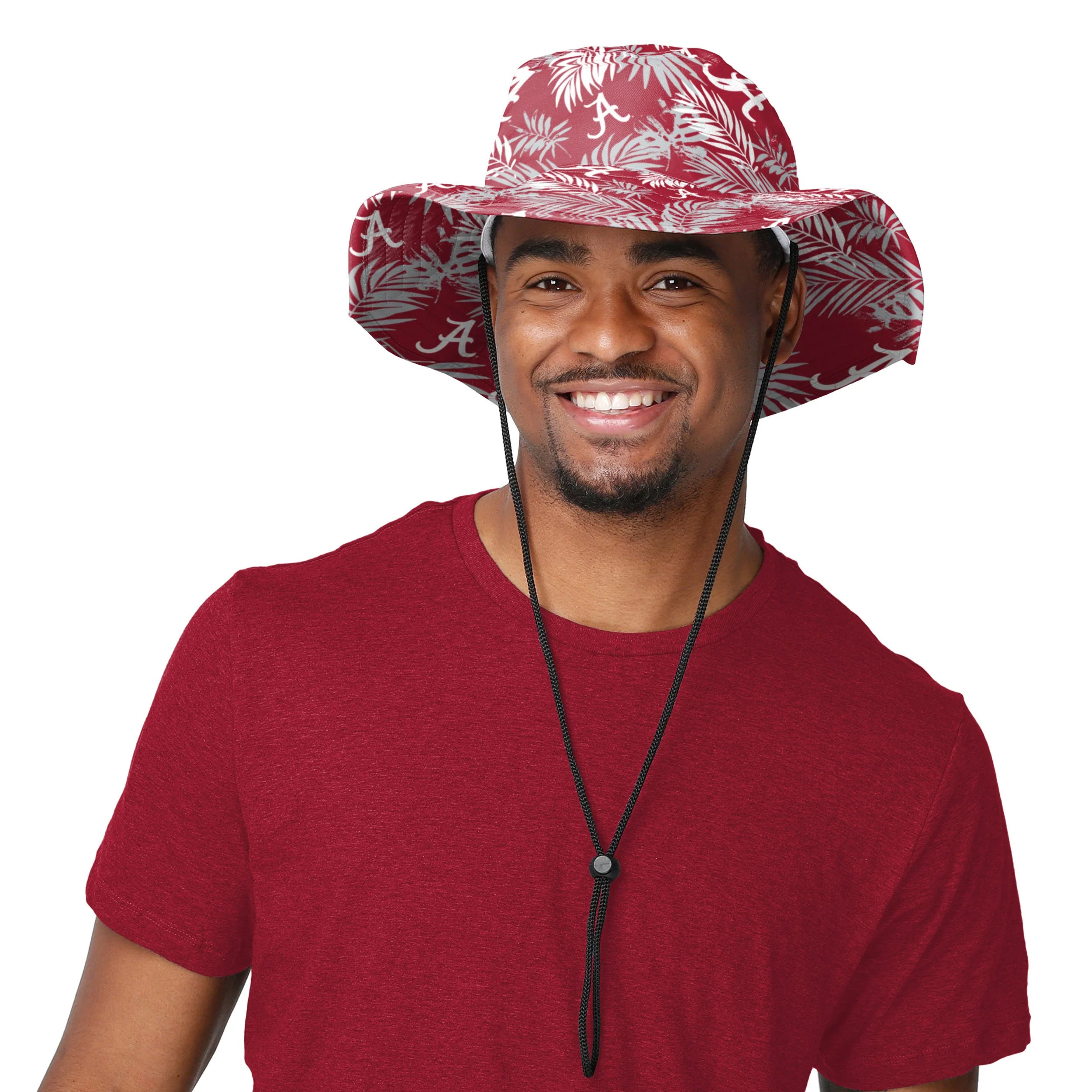 Alabama Crimson Tide NCAA Floral Boonie Hat - Image 2
