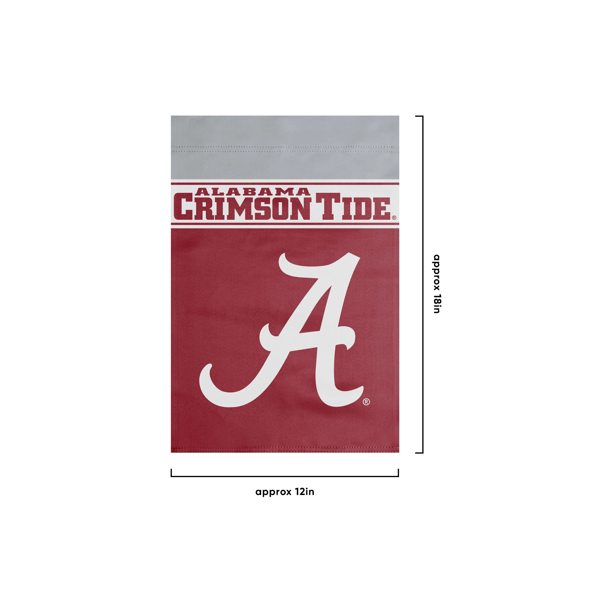 Alabama Crimson Tide NCAA Garden Flag - Image 3
