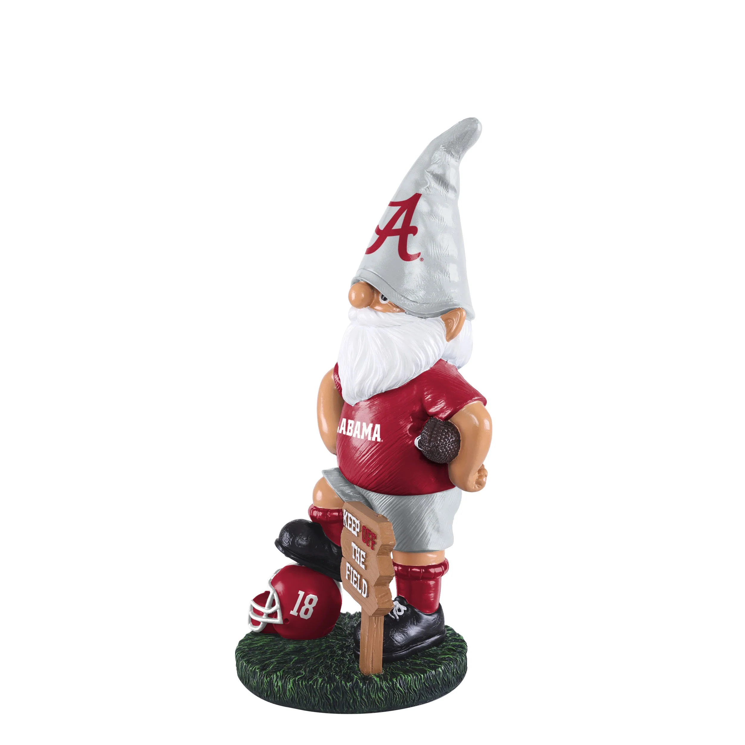 Alabama Crimson Tide NCAA Keep Off The Field Gnome - Image 2