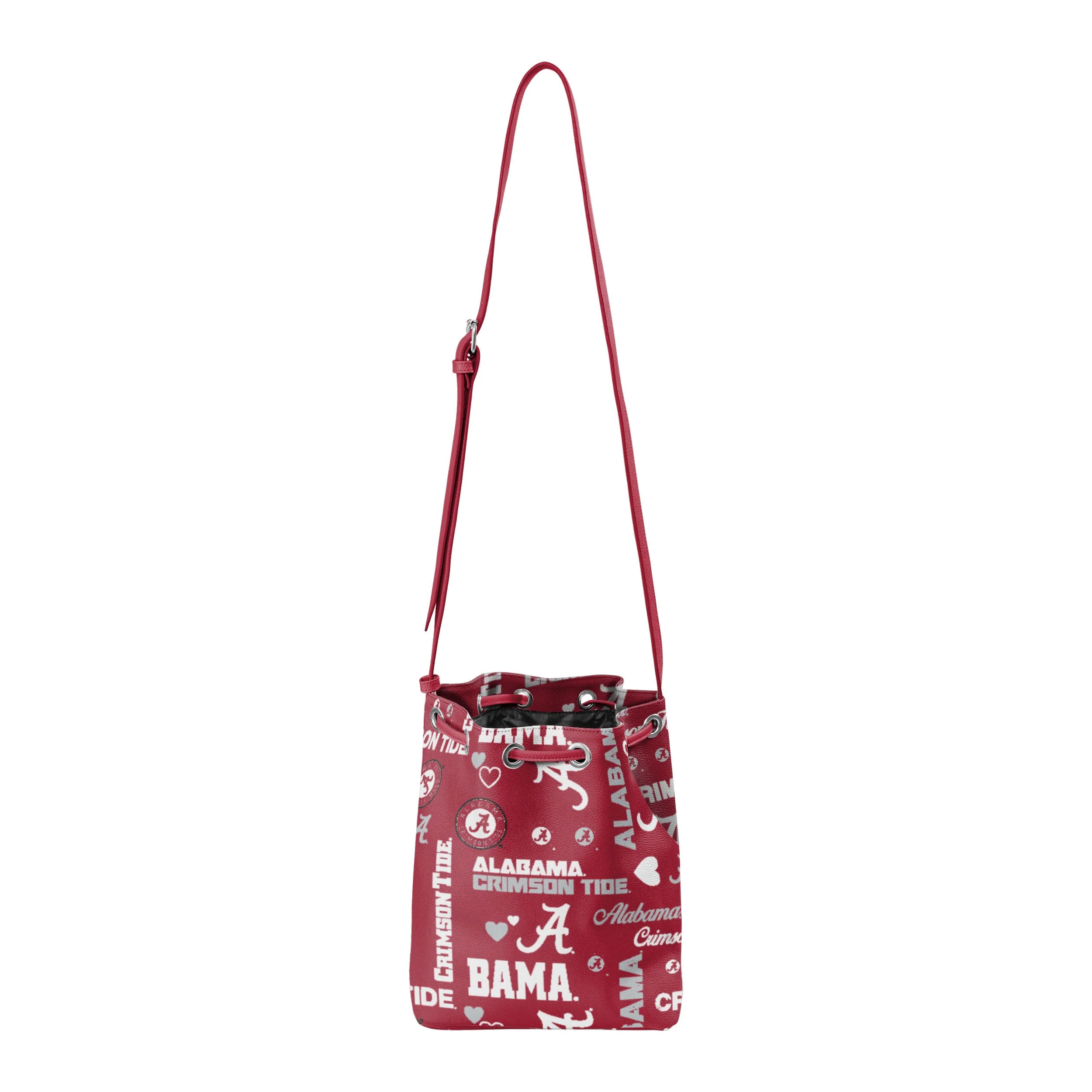 Alabama Crimson Tide NCAA Logo Love Cinch Purse - Image 5
