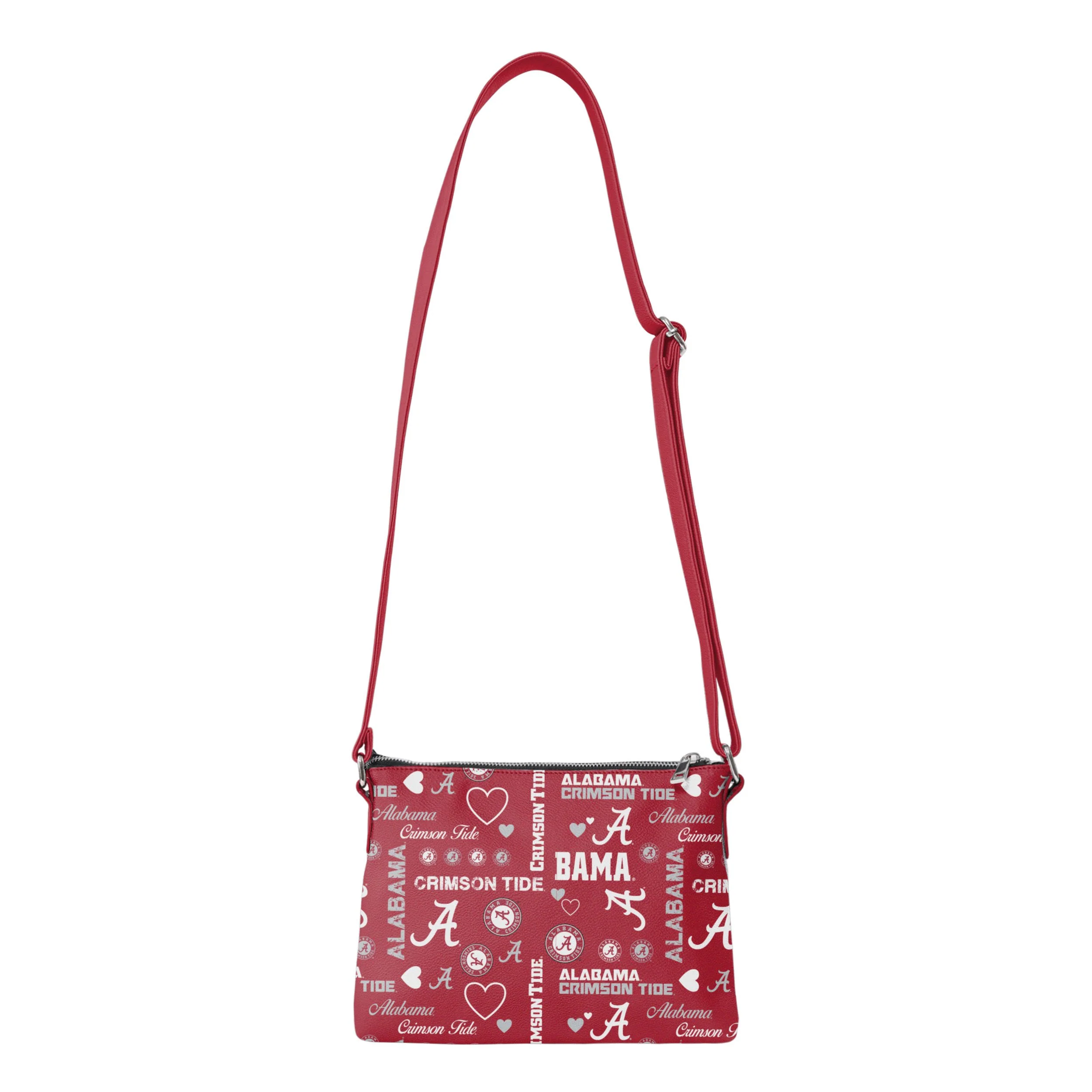Alabama Crimson Tide NCAA Logo Love Crossbody Purse - Image 5