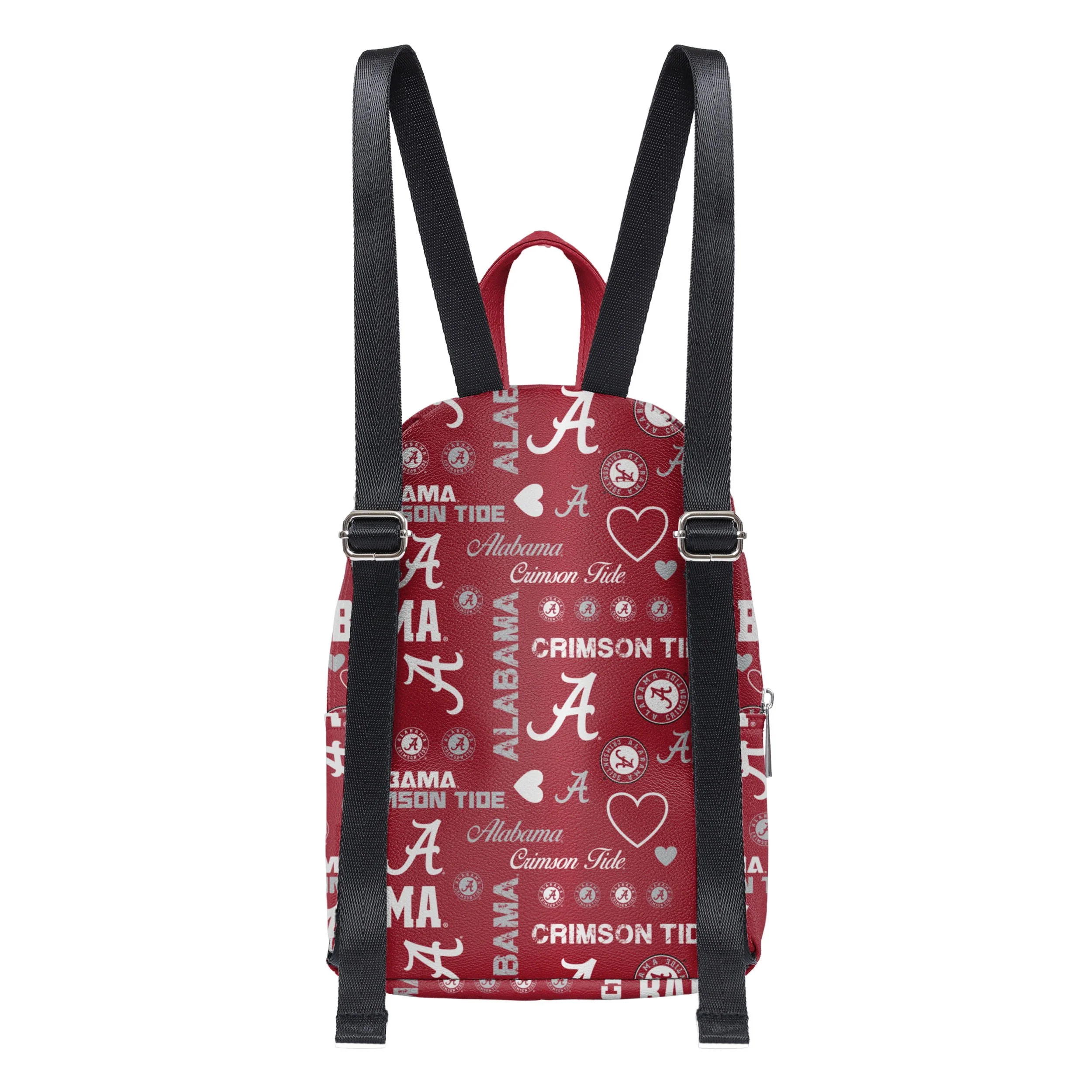 Alabama Crimson Tide NCAA Logo Love Mini Backpack - Image 5