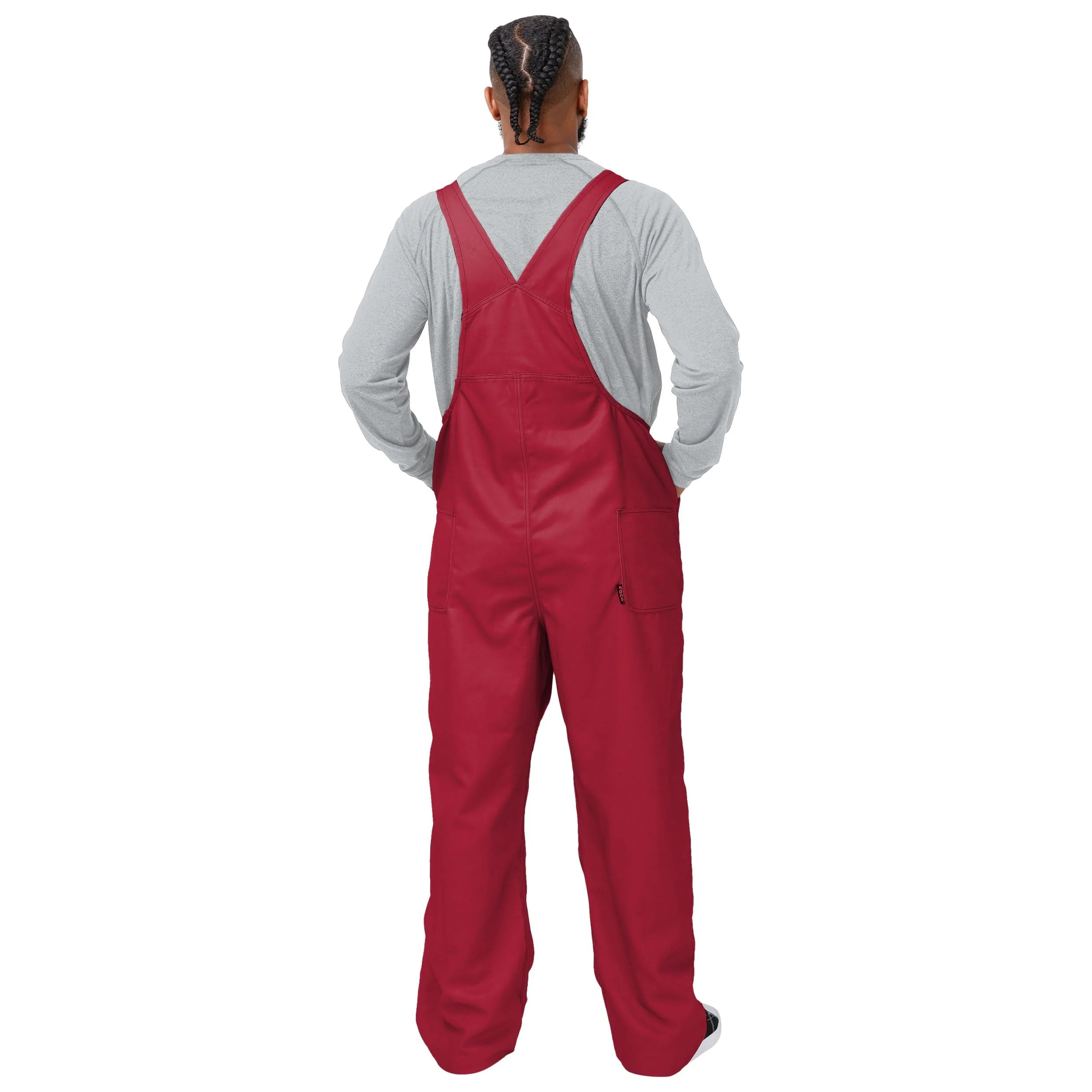 Alabama Crimson Tide NCAA Mens Big Logo Bib Overalls - Image 2