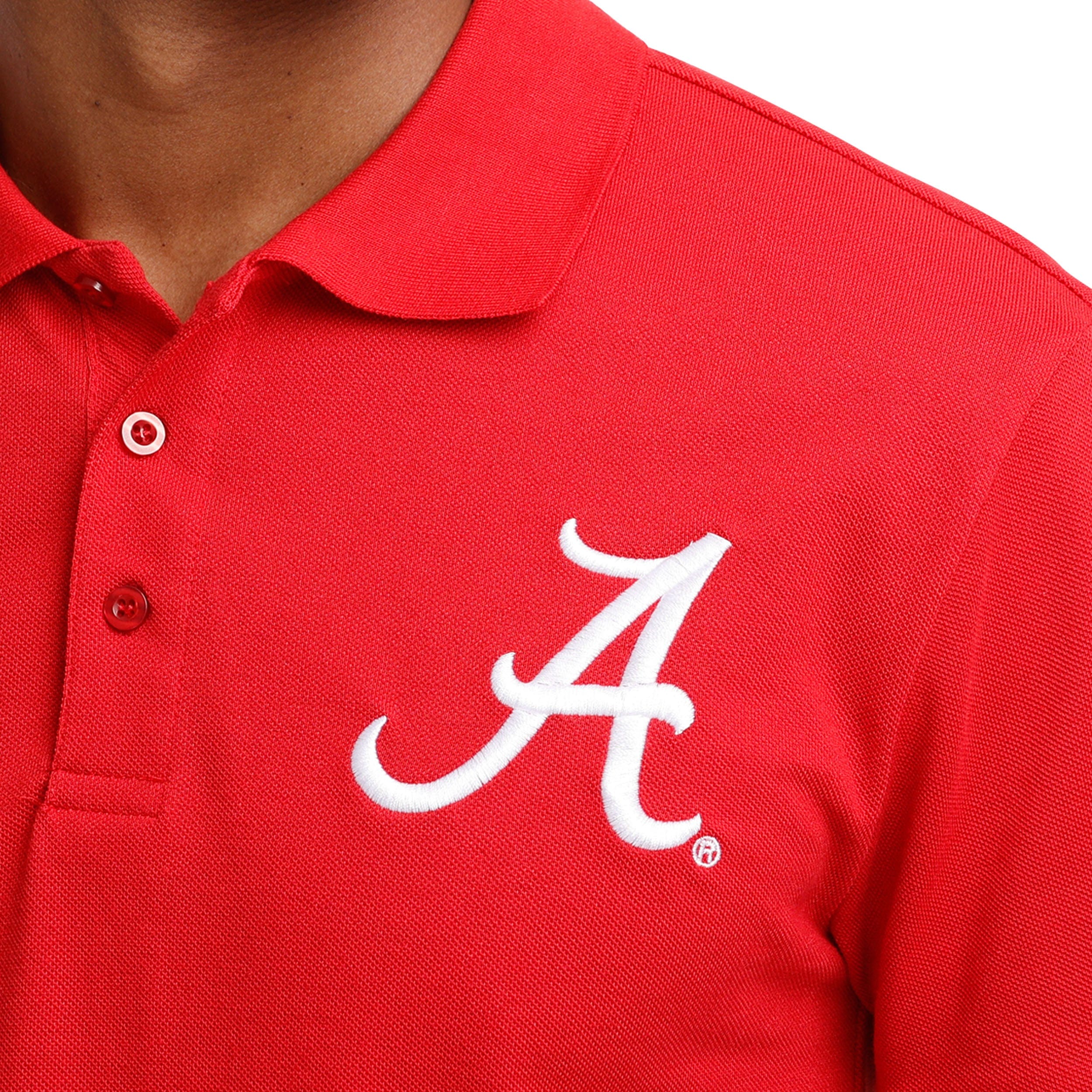 Alabama Crimson Tide NCAA Mens Casual Color Polo - Image 5