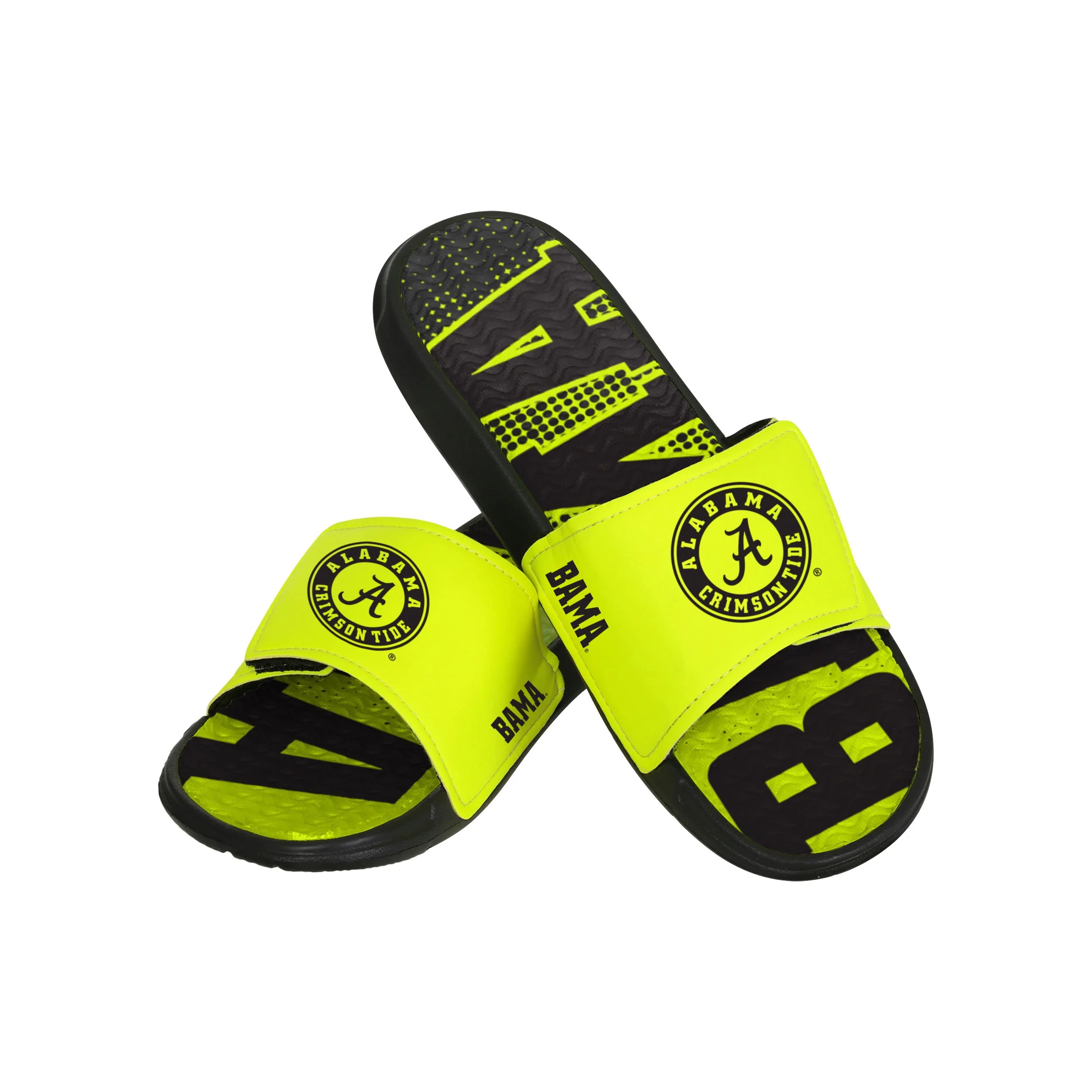 Alabama Crimson Tide NCAA Mens Highlights Gel Slide