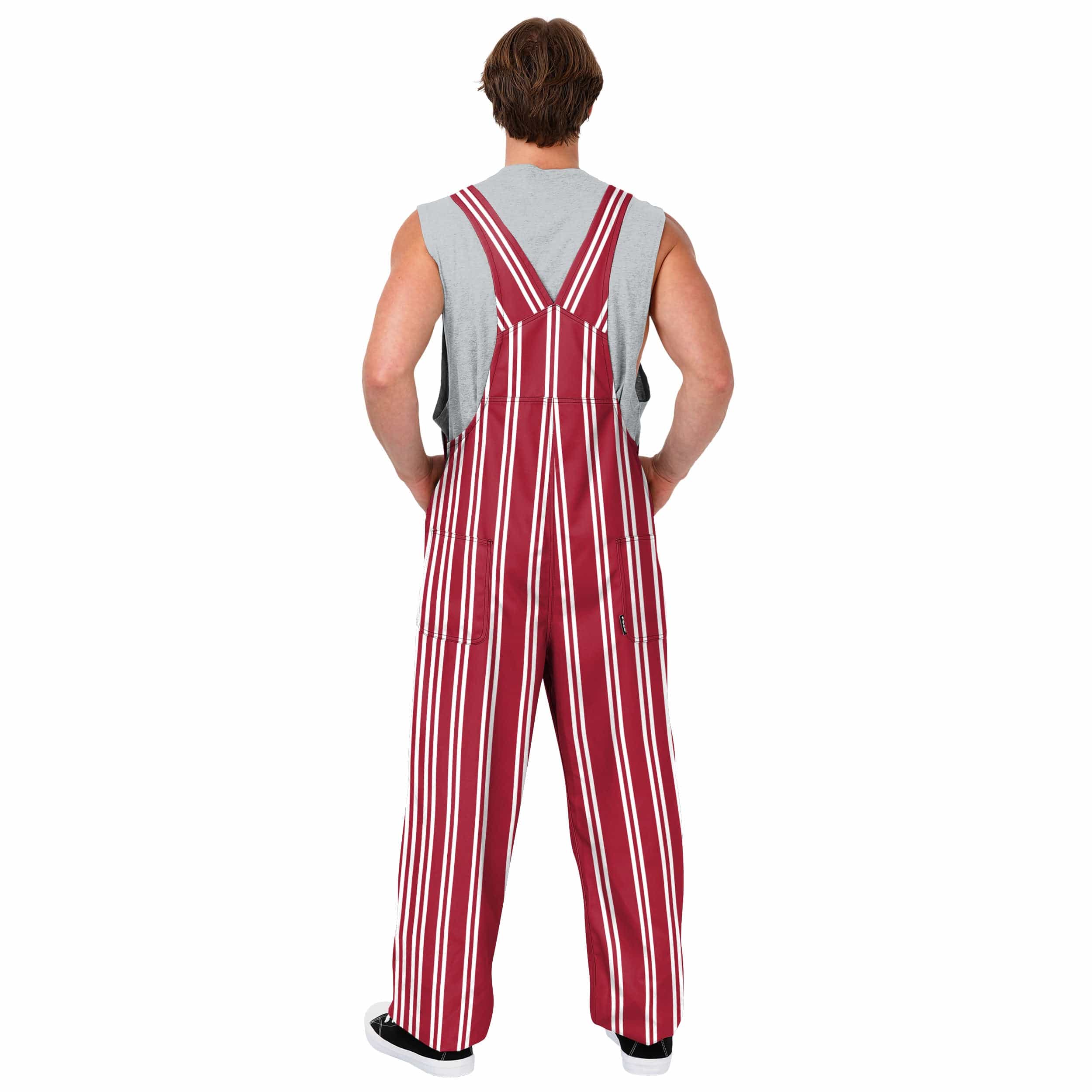 Alabama Crimson Tide NCAA Mens Sideline Spirit Bib Overalls - Image 2