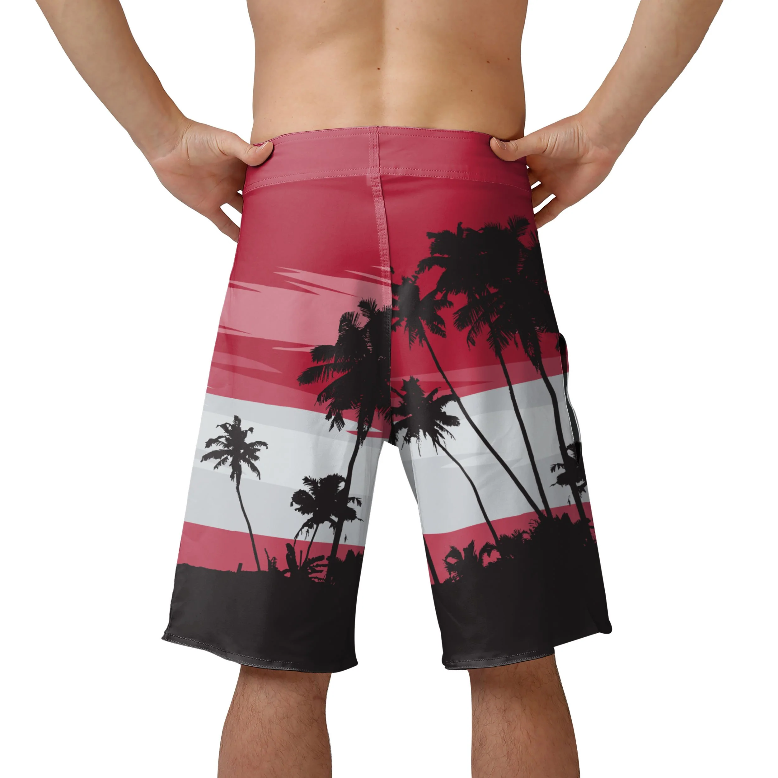 Alabama Crimson Tide NCAA Mens Sunset Boardshorts - Image 3
