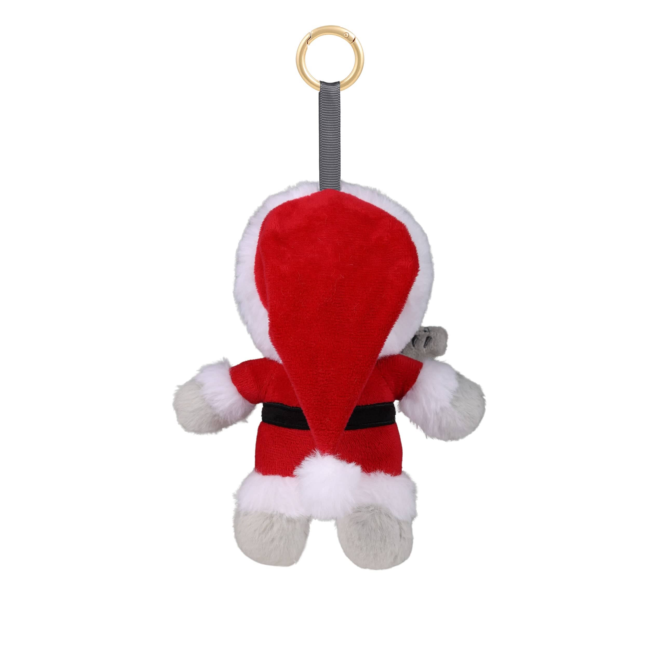 Alabama Crimson Tide NCAA Plush Mascot Santa Bag Charm Keychain - Image 4