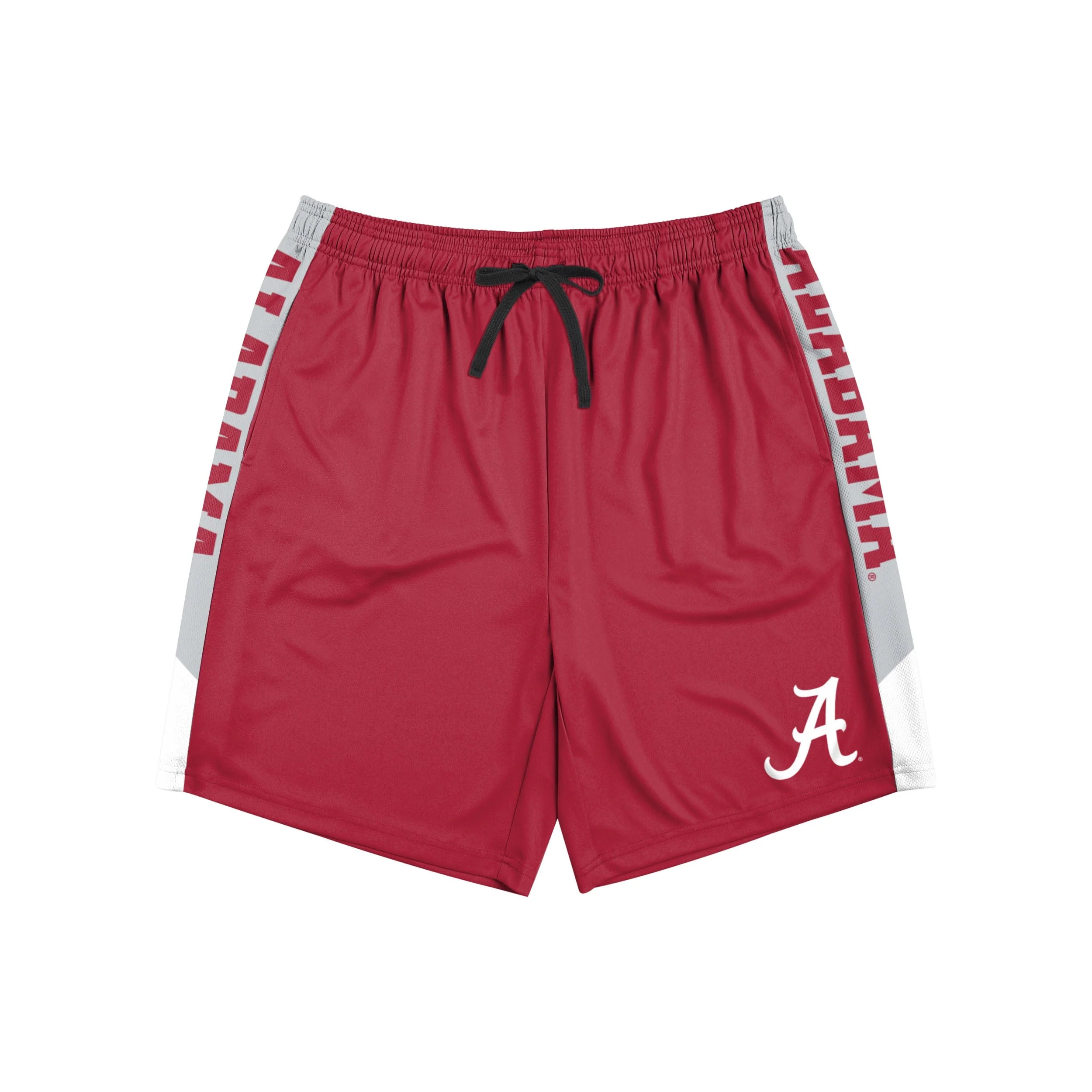 Alabama Crimson Tide NCAA Mens Side Stripe Training Shorts - Image 4