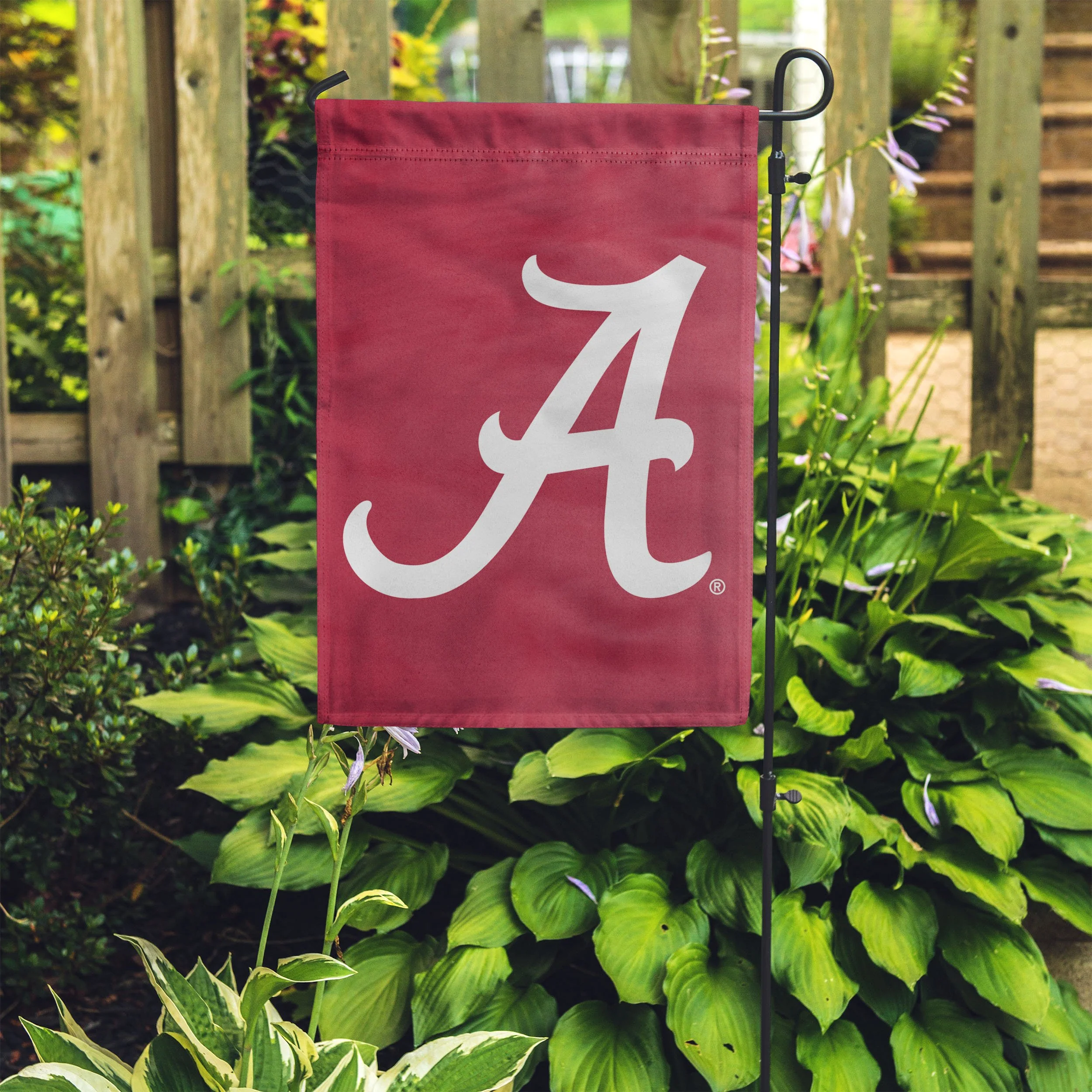 Alabama Crimson Tide NCAA Solid Garden Flag - Image 4