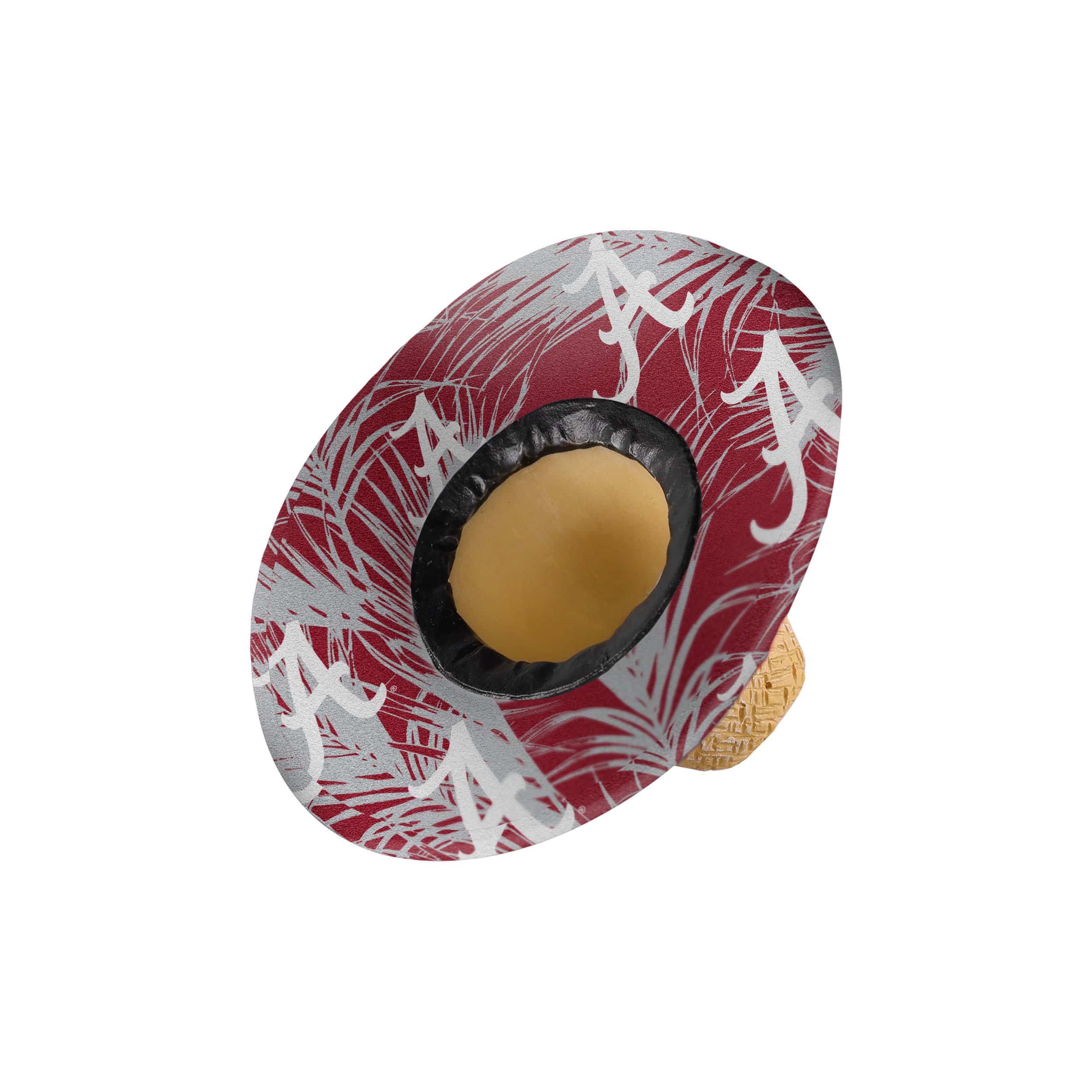 Alabama Crimson Tide NCAA Straw Hat Ornament - Image 2
