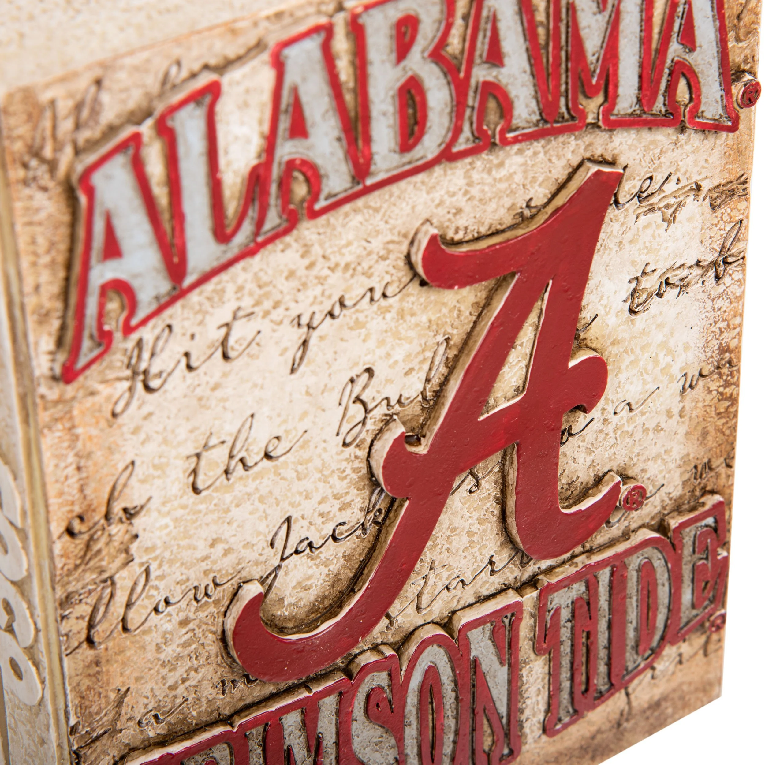 Alabama Crimson Tide NCAA Team Logo Wall Plaque - Image 2