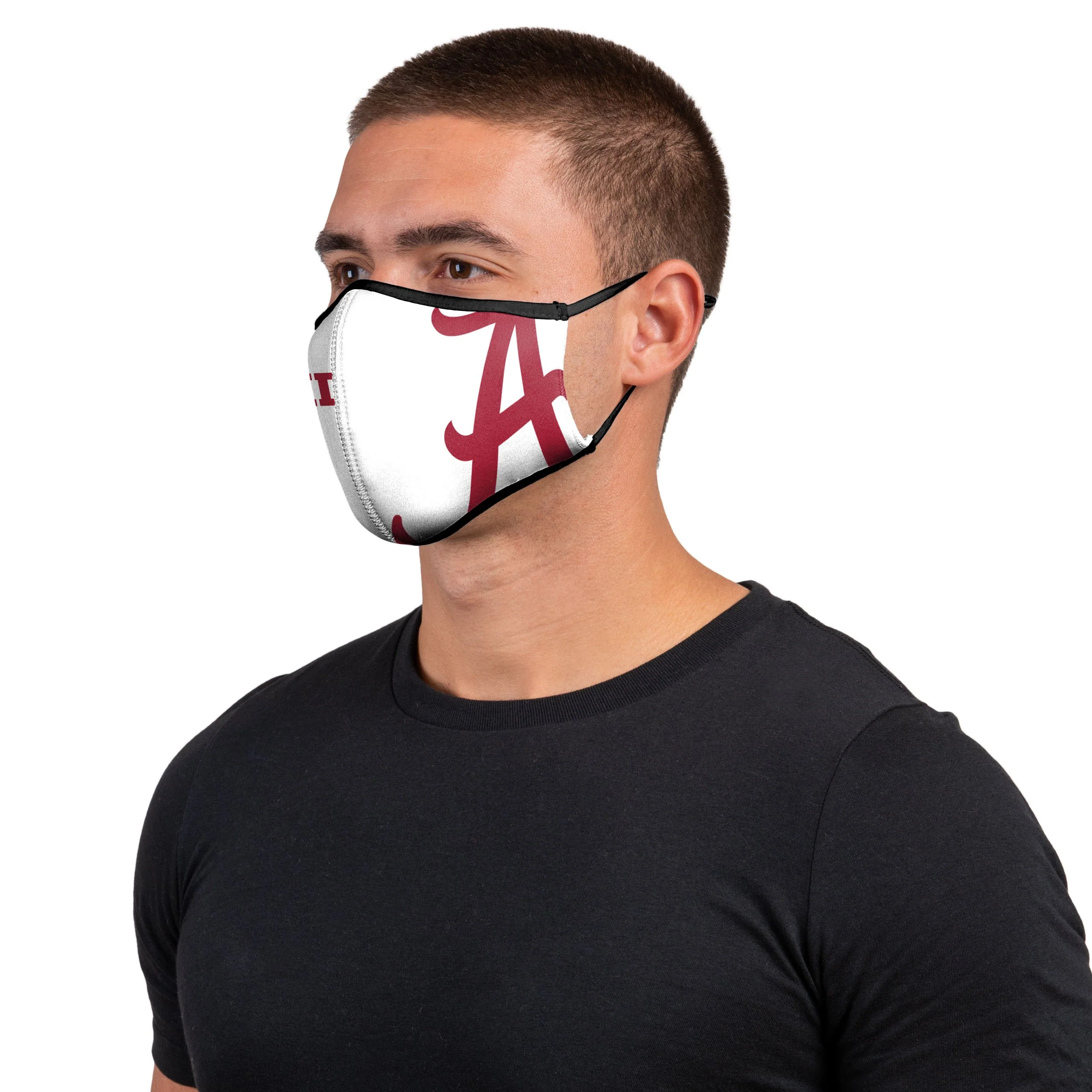 Alabama Crimson Tide NCAA Thematic Sport 3 Pack Face Cover - Image 2