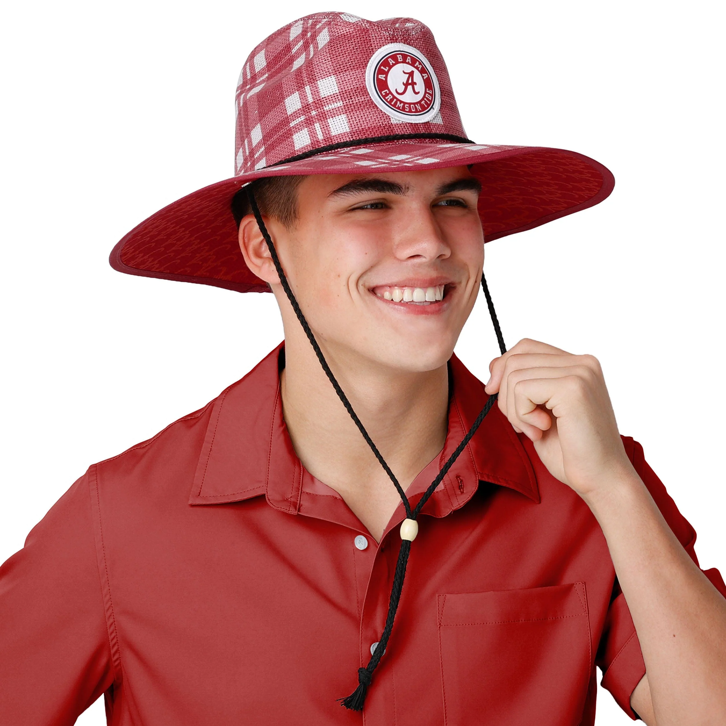 Alabama Crimson Tide NCAA Thematic Straw Hat - Image 5
