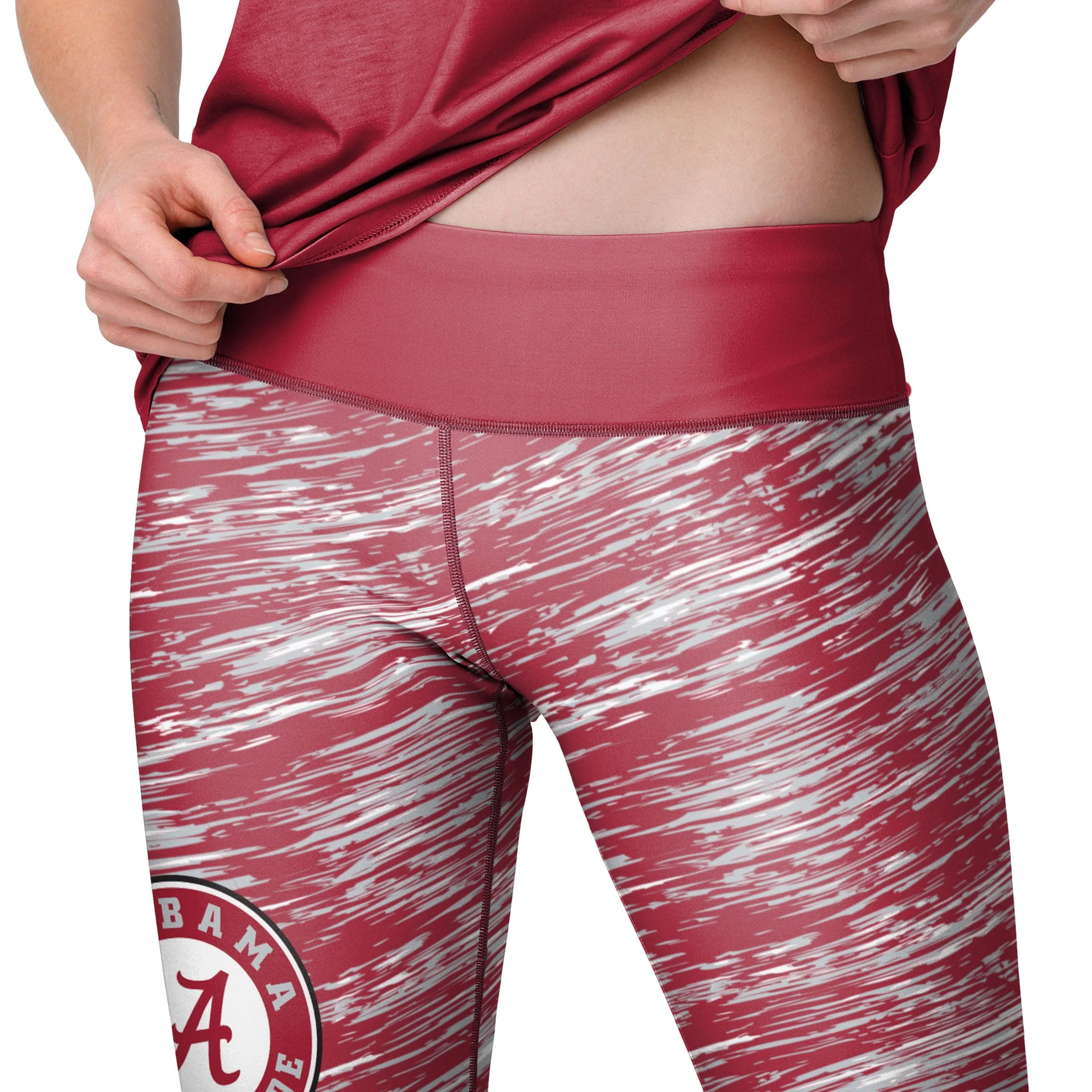 Alabama Crimson Tide NCAA Womens Static Rain Leggings - Image 3