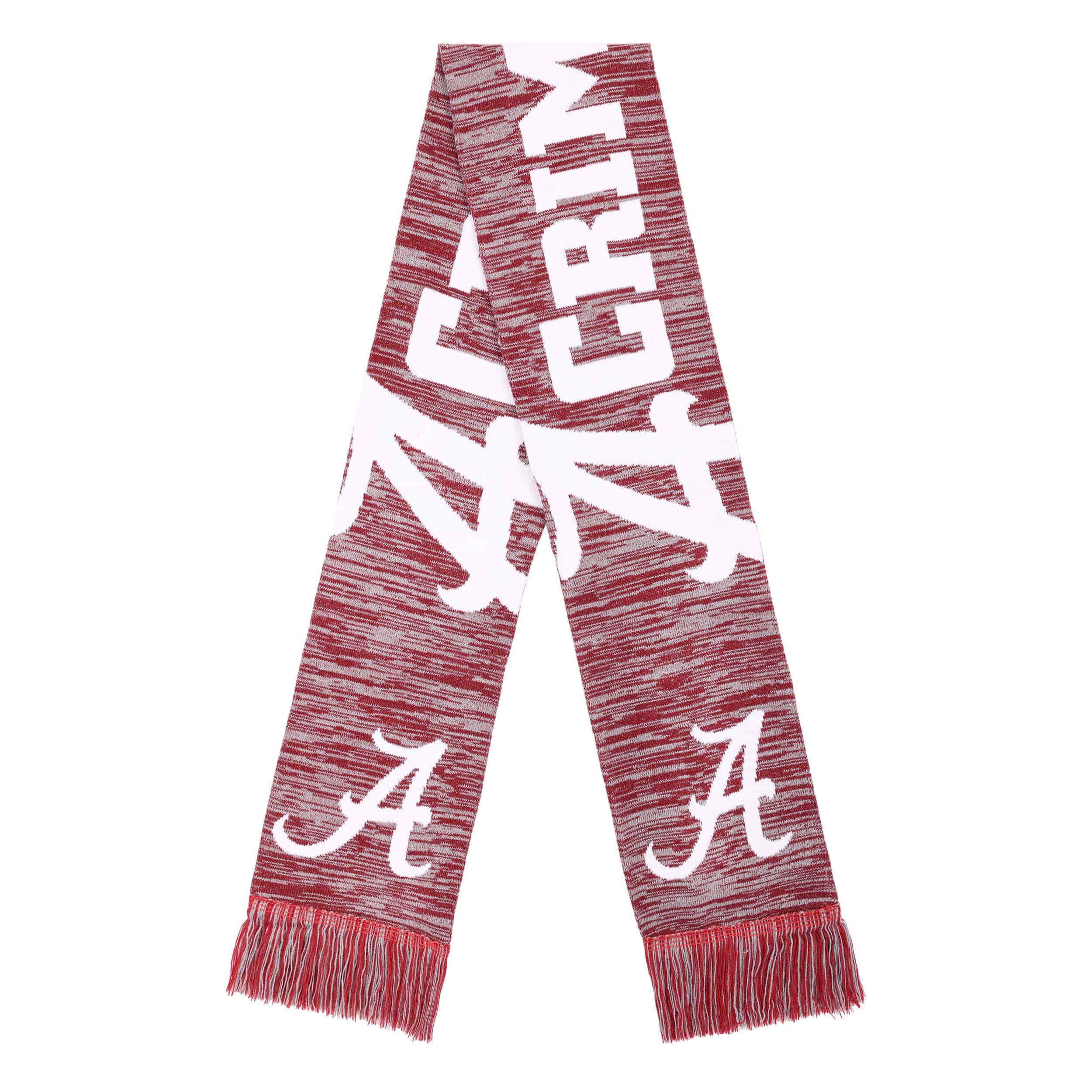 Alabama Crimson Tide NCAA Wordmark Big Logo Colorblend Scarf