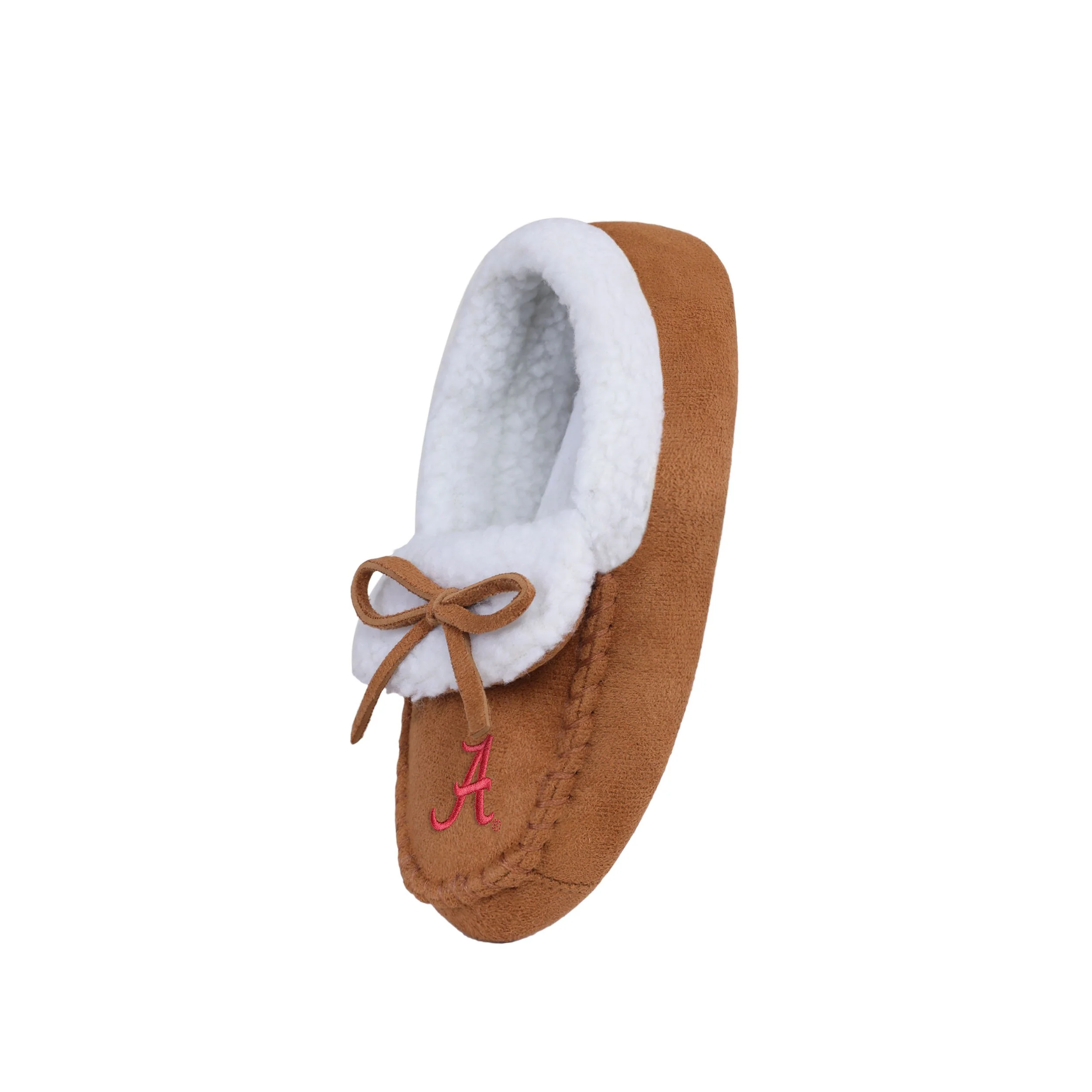 Alabama Crimson Tide NCAA Youth Moccasin Slippers - Image 3