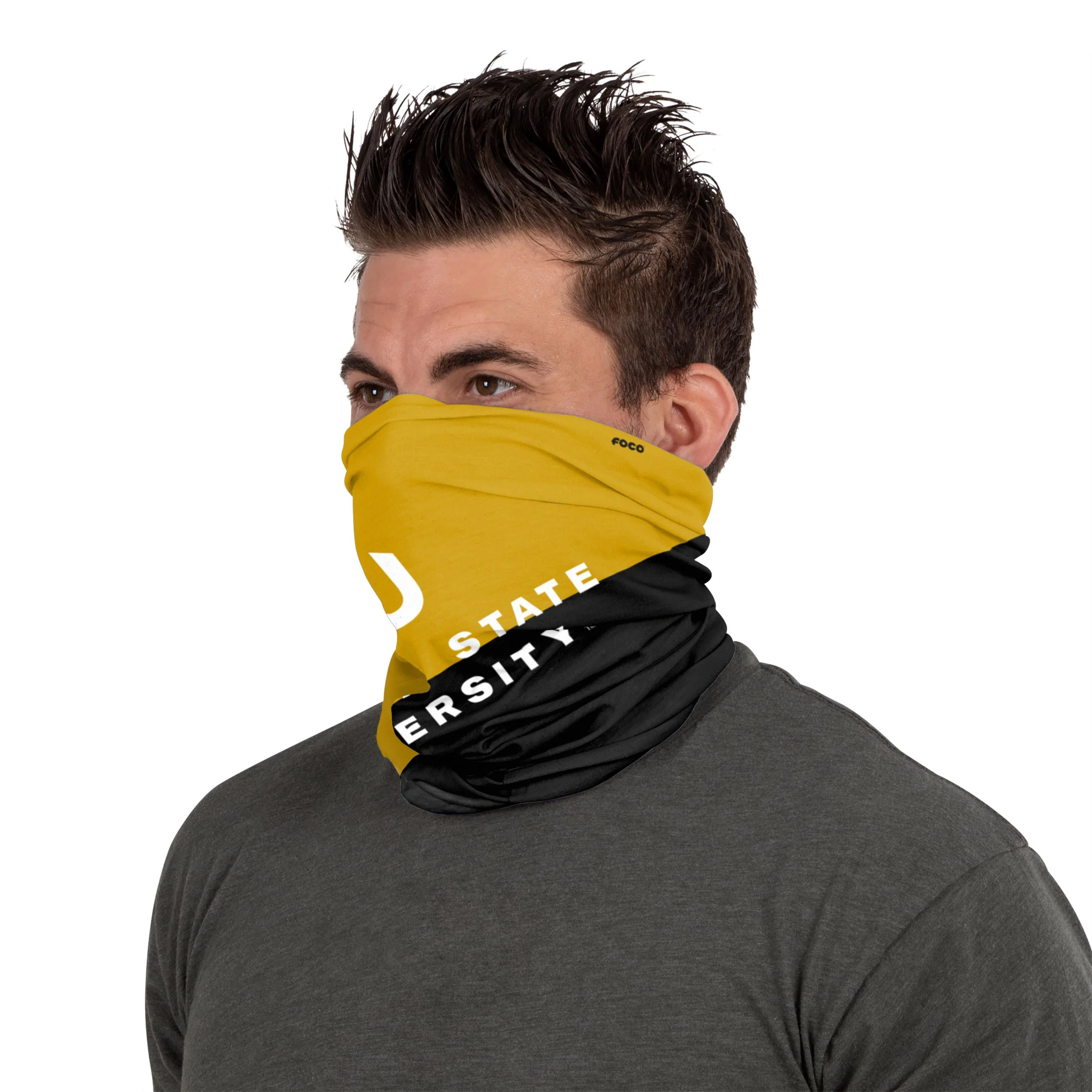 Alabama State Hornets NCAA Big Logo Gaiter Scarf - Image 4