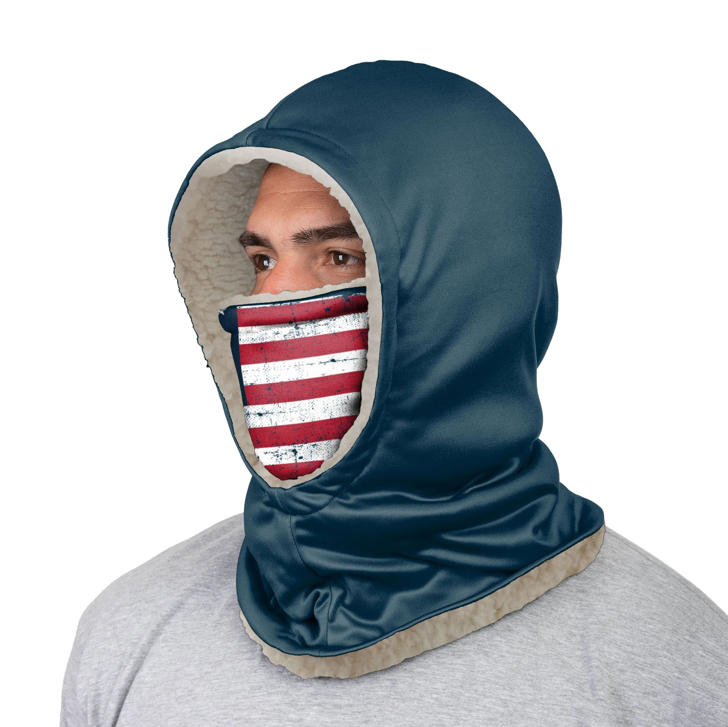 Americana Hooded Gaiter Scarf - Image 2