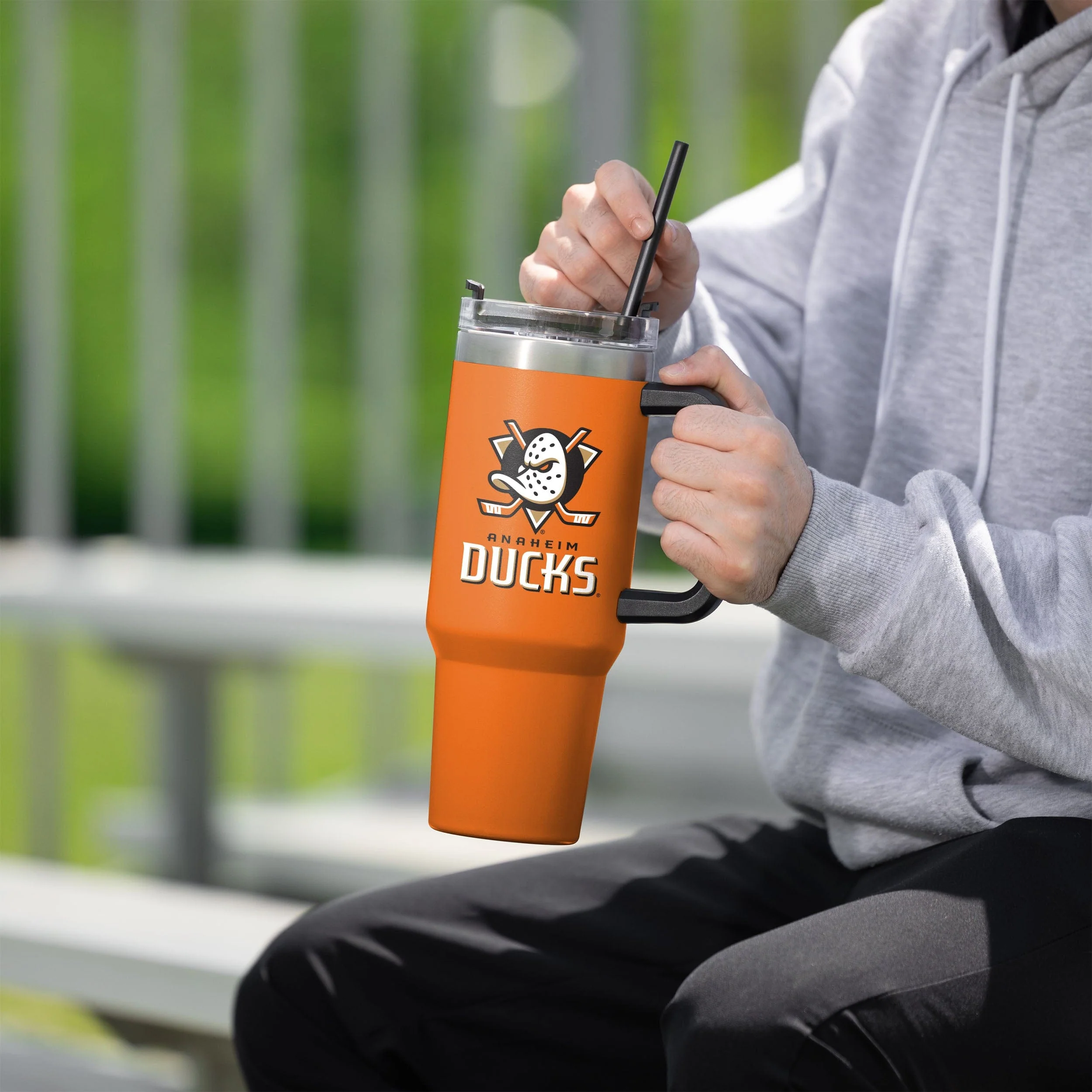 Anaheim Ducks NHL 40 oz XL Tumbler - Image 4