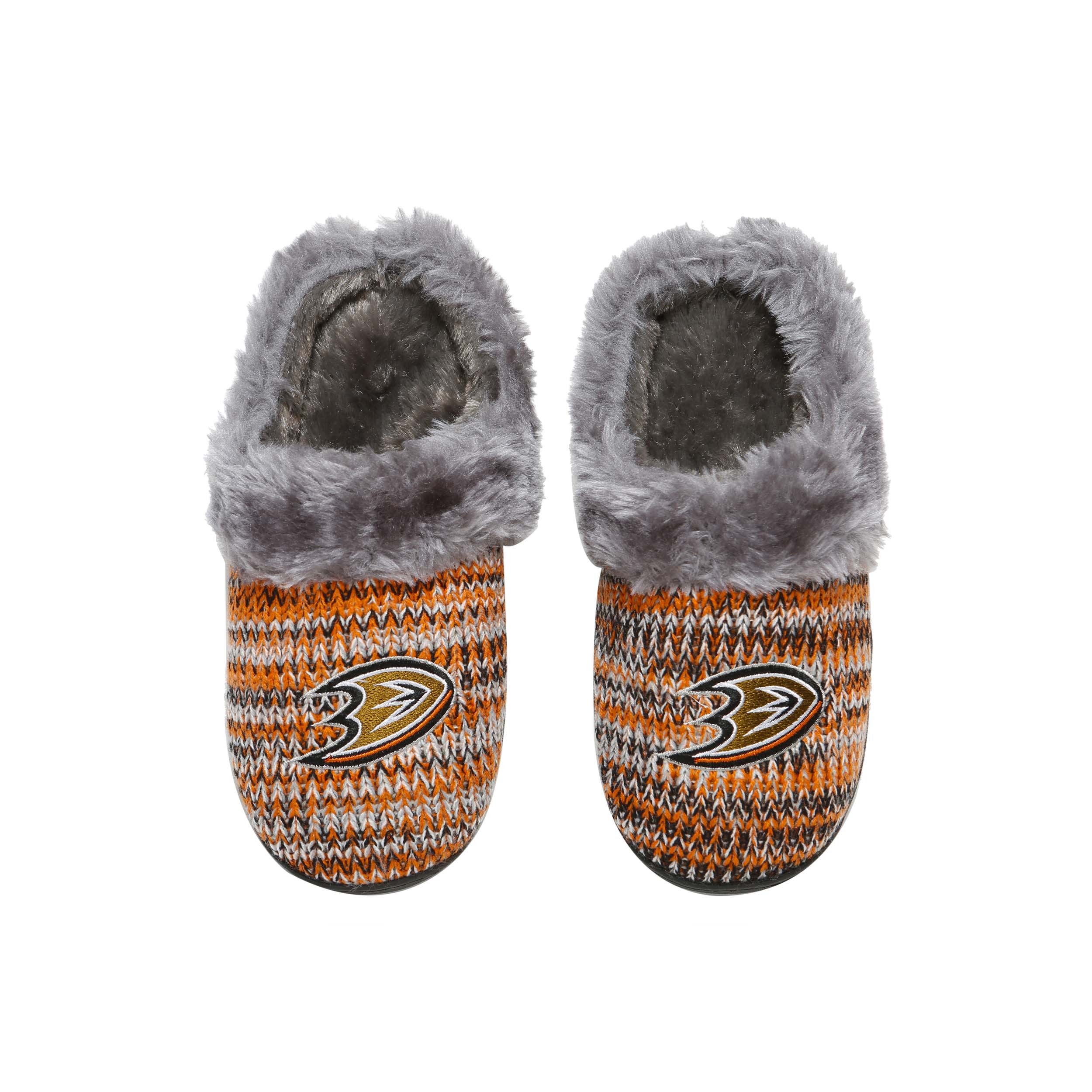 Anaheim Ducks NHL Womens Peak Slide Slippers - Image 2