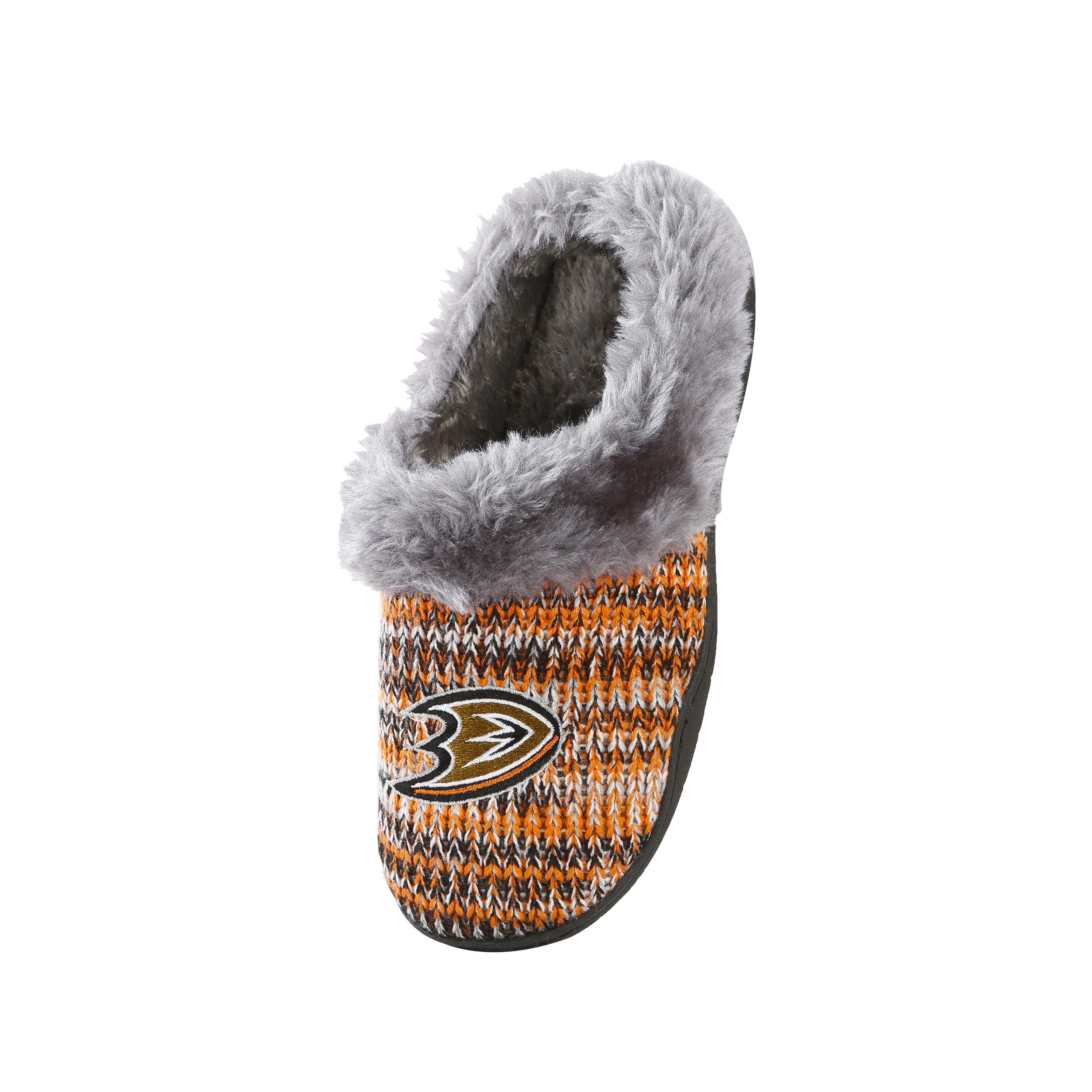 Anaheim Ducks NHL Womens Peak Slide Slippers - Image 3