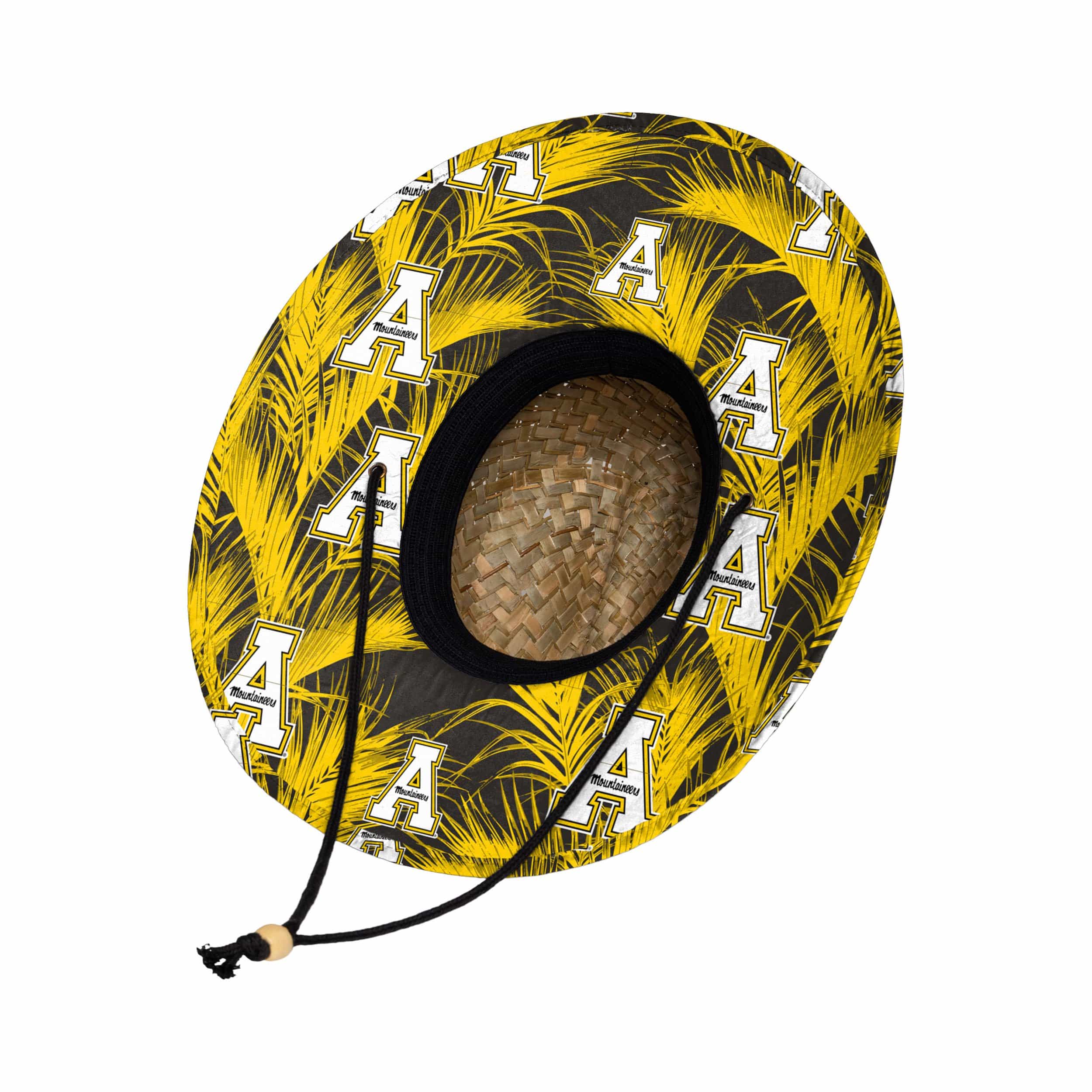Appalachian State Mountaineers NCAA Floral Straw Hat - Image 2