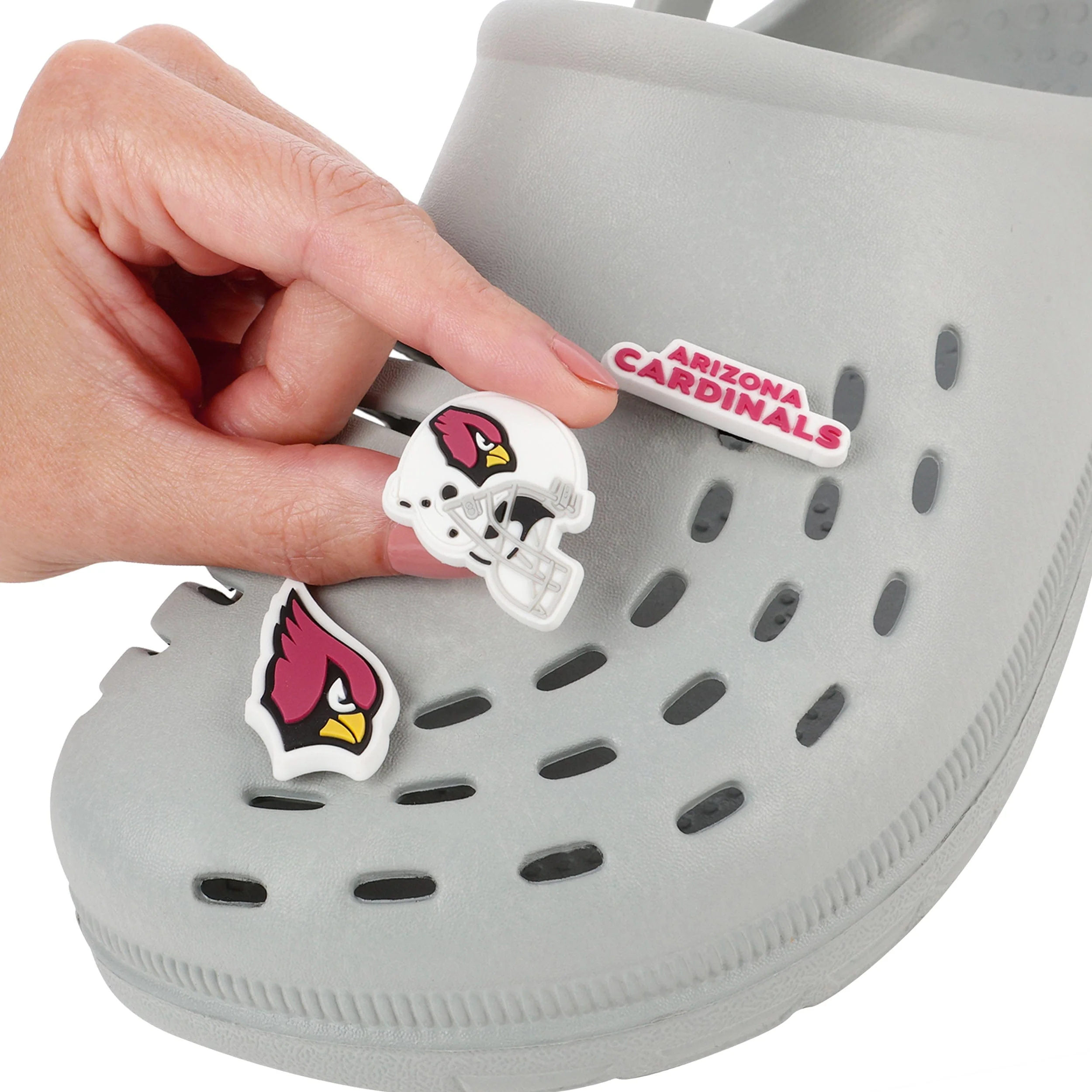 Arizona Cardinals NFL 10 Pack Team Clog Charms - Image 3