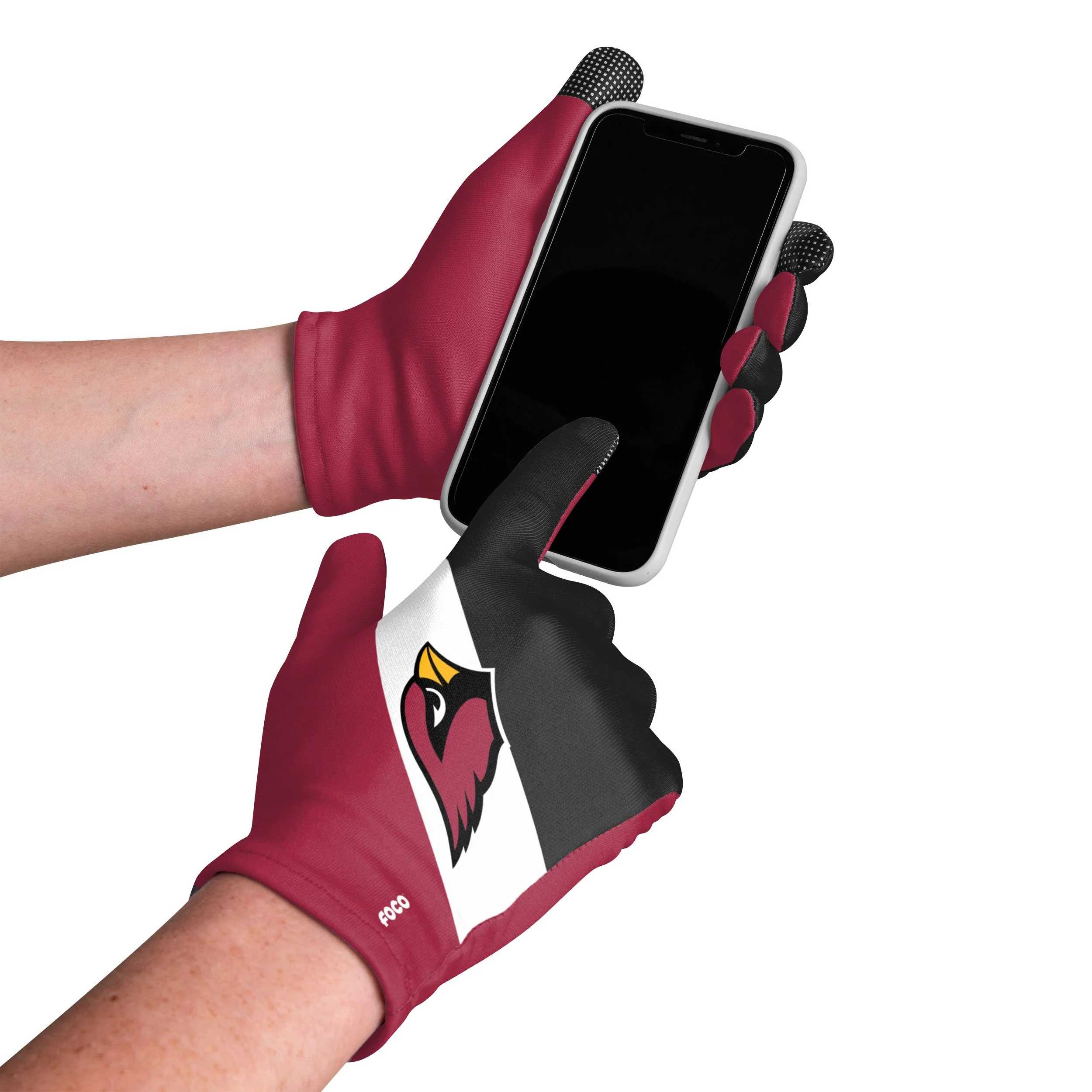 Arizona Cardinals NFL 2 Pack Reusable Stretch Gloves - Image 2