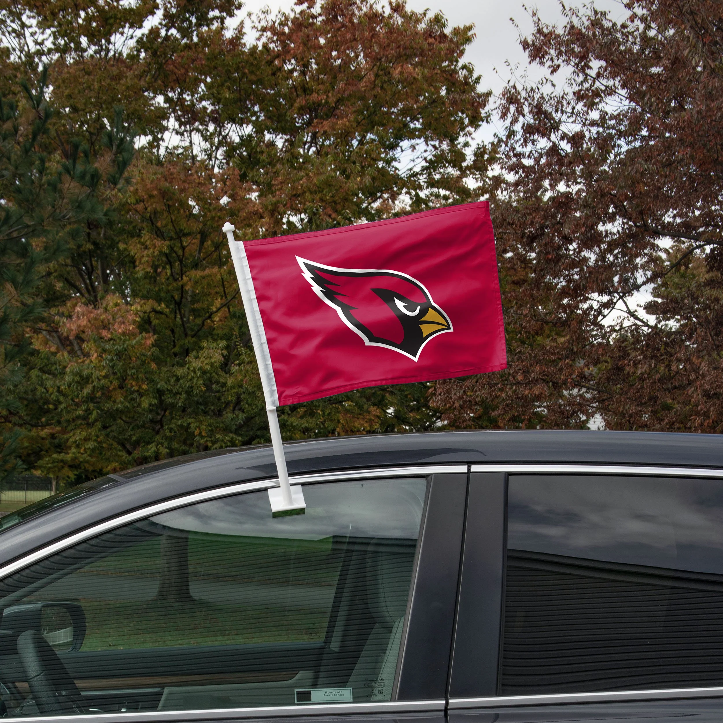 Arizona Cardinals NFL 2 Pack Solid Car Flag - Image 2