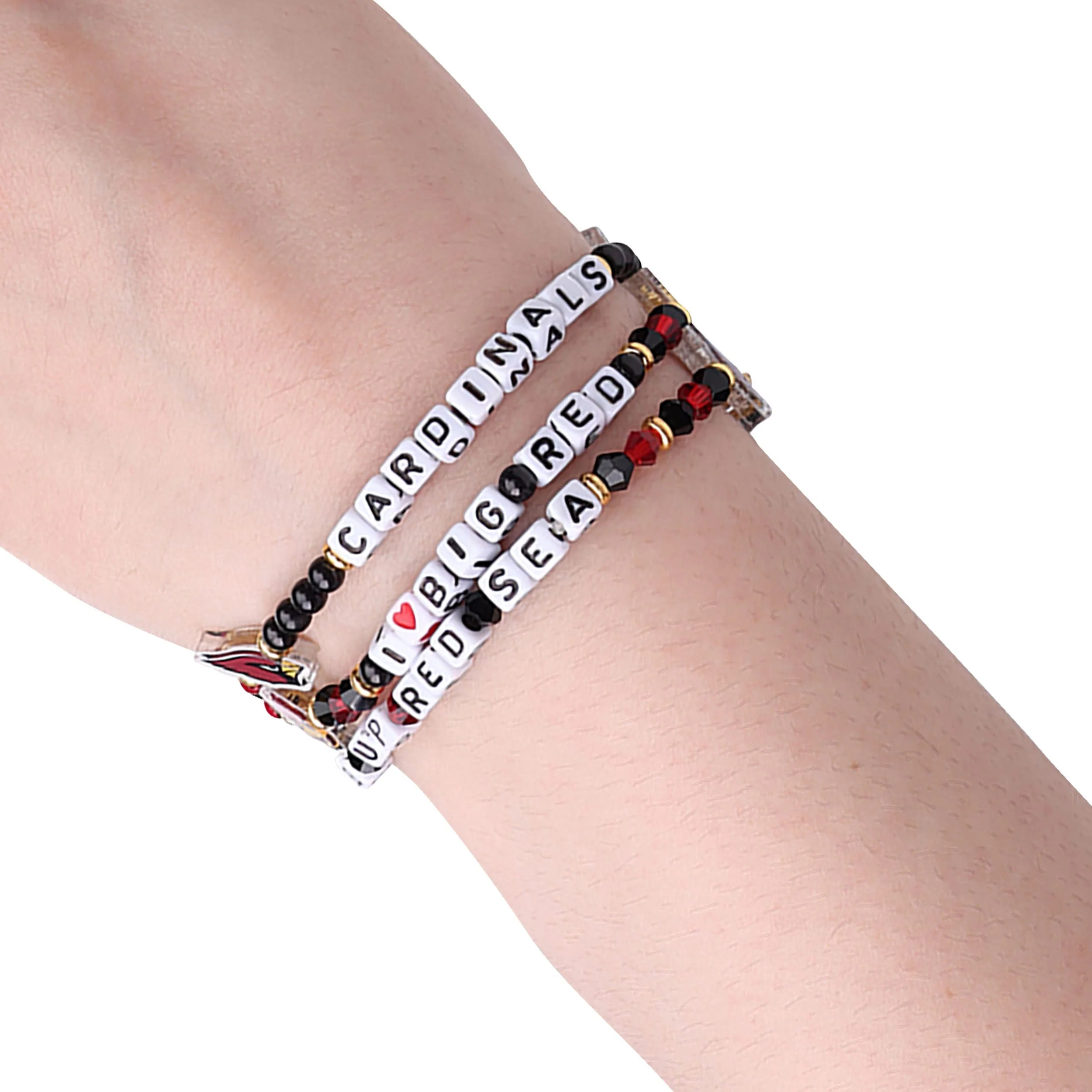 Arizona Cardinals NFL 3 Pack Friendship Bracelet - Image 4