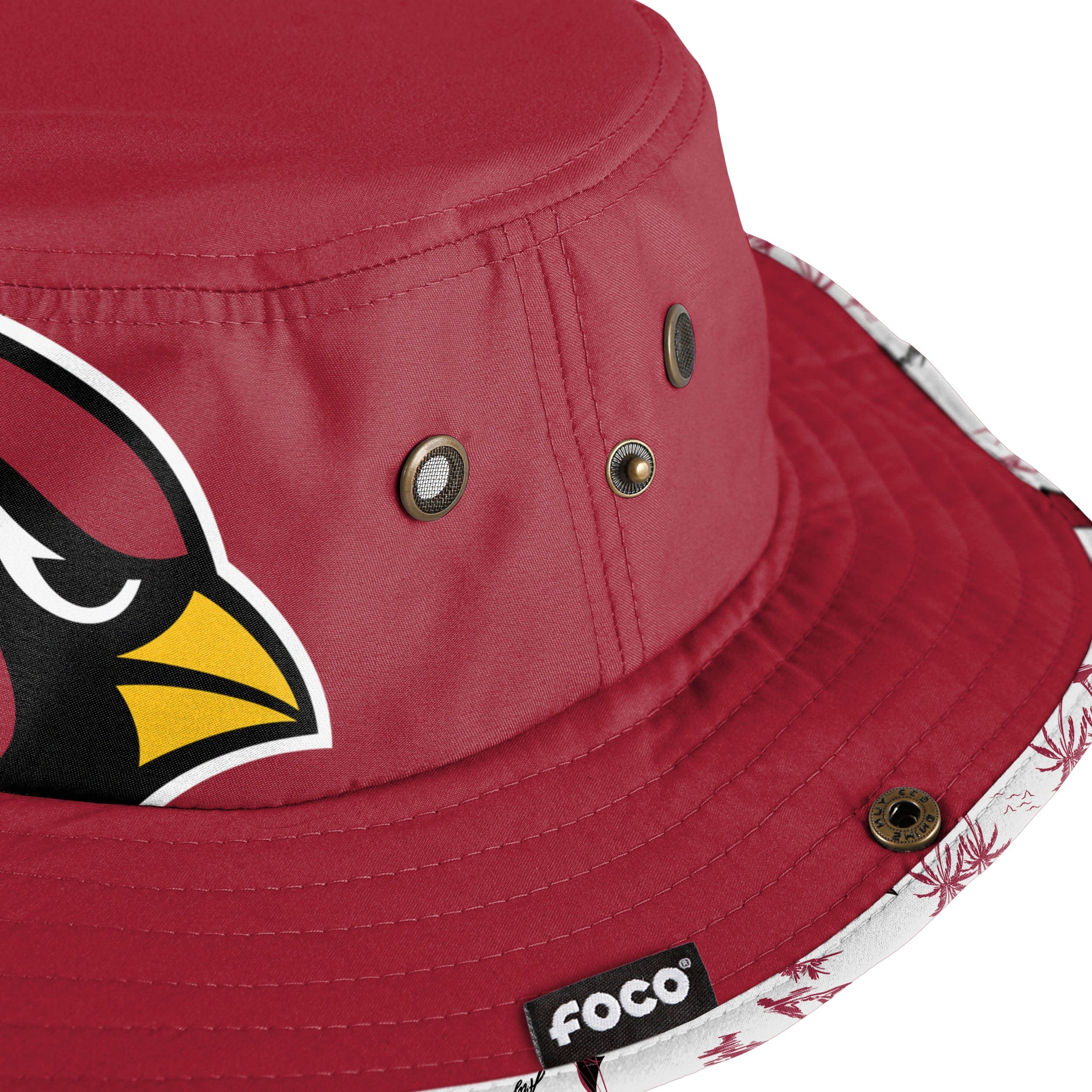 Arizona Cardinals NFL Cropped Big Logo Hybrid Boonie Hat - Image 4